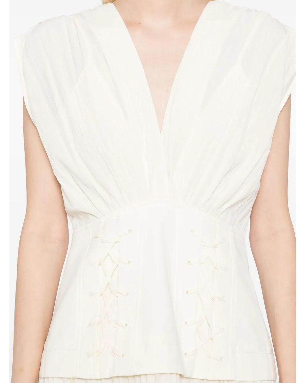 Acler White Seabrook Mini Dress