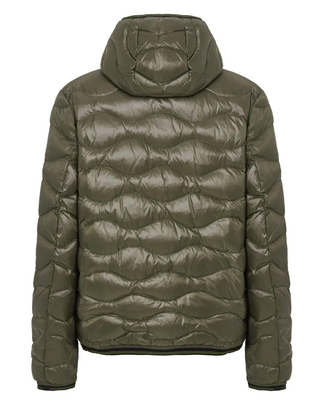 Blauer Green Logo-Patch Padded Jacket for men