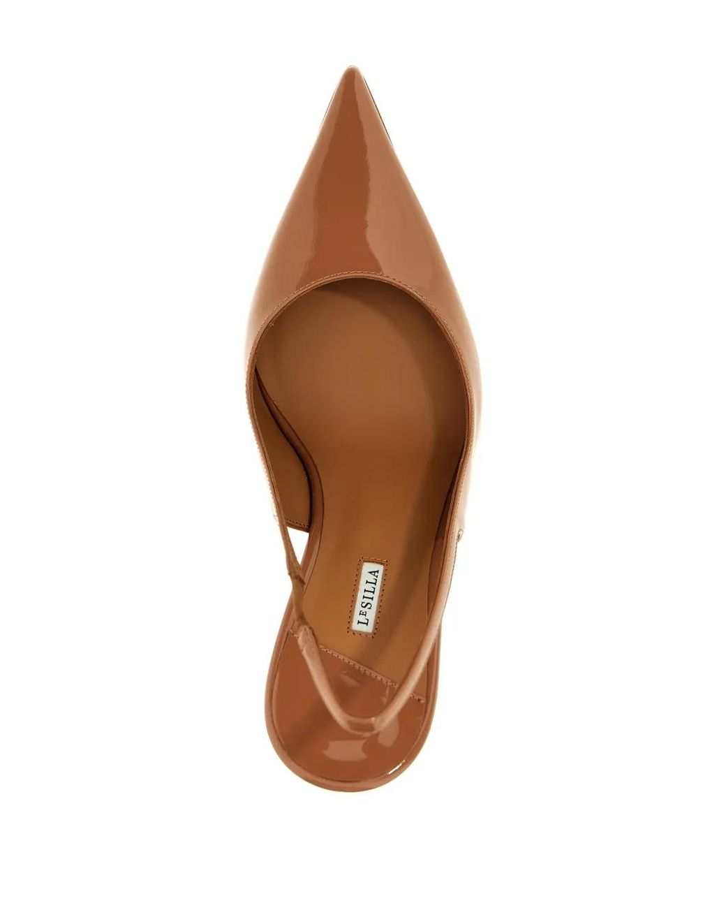 Le Silla Brown 80Mm Bella Pumps