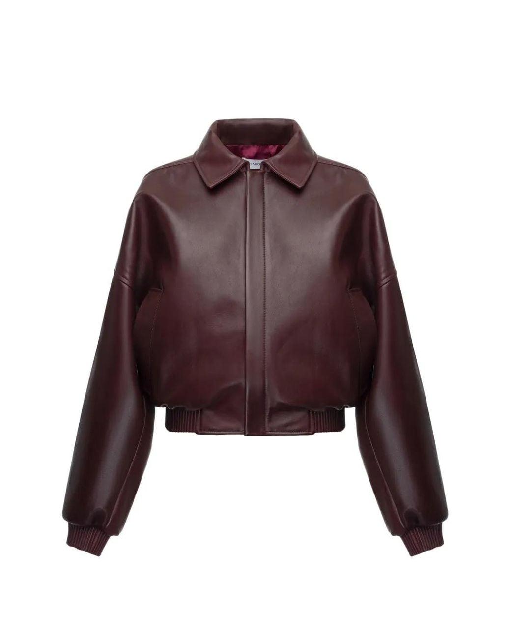 Situationist Purple Leather Jacket