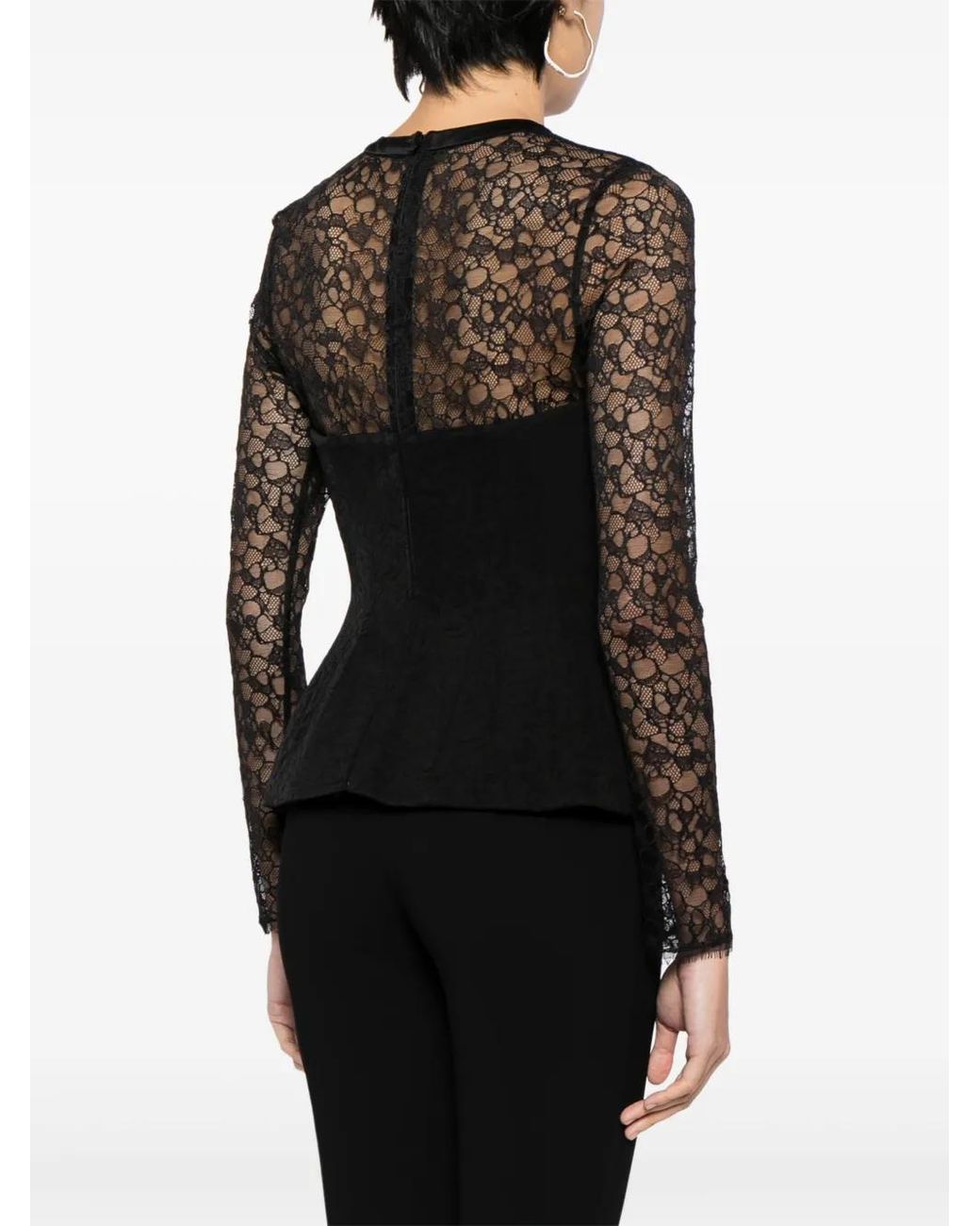 Jonathan Simkhai Black Bustier-Top Prima