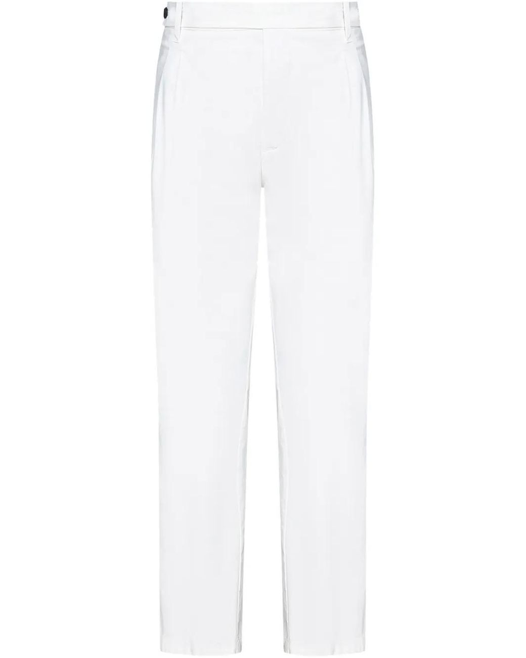 Franzese Collection White Brad Pitt Trousers for men