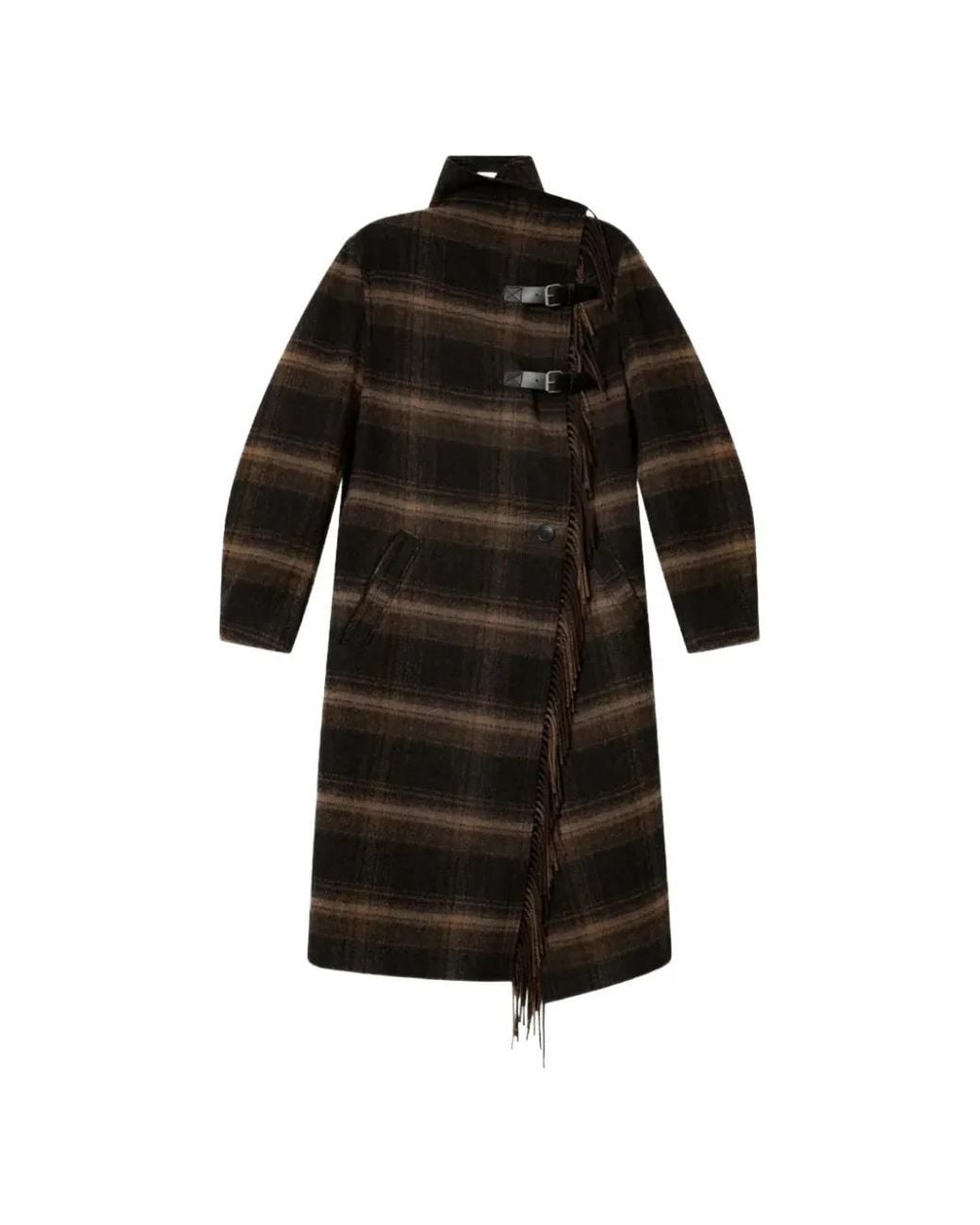 Isabel Marant Black Gihan Wool Coat