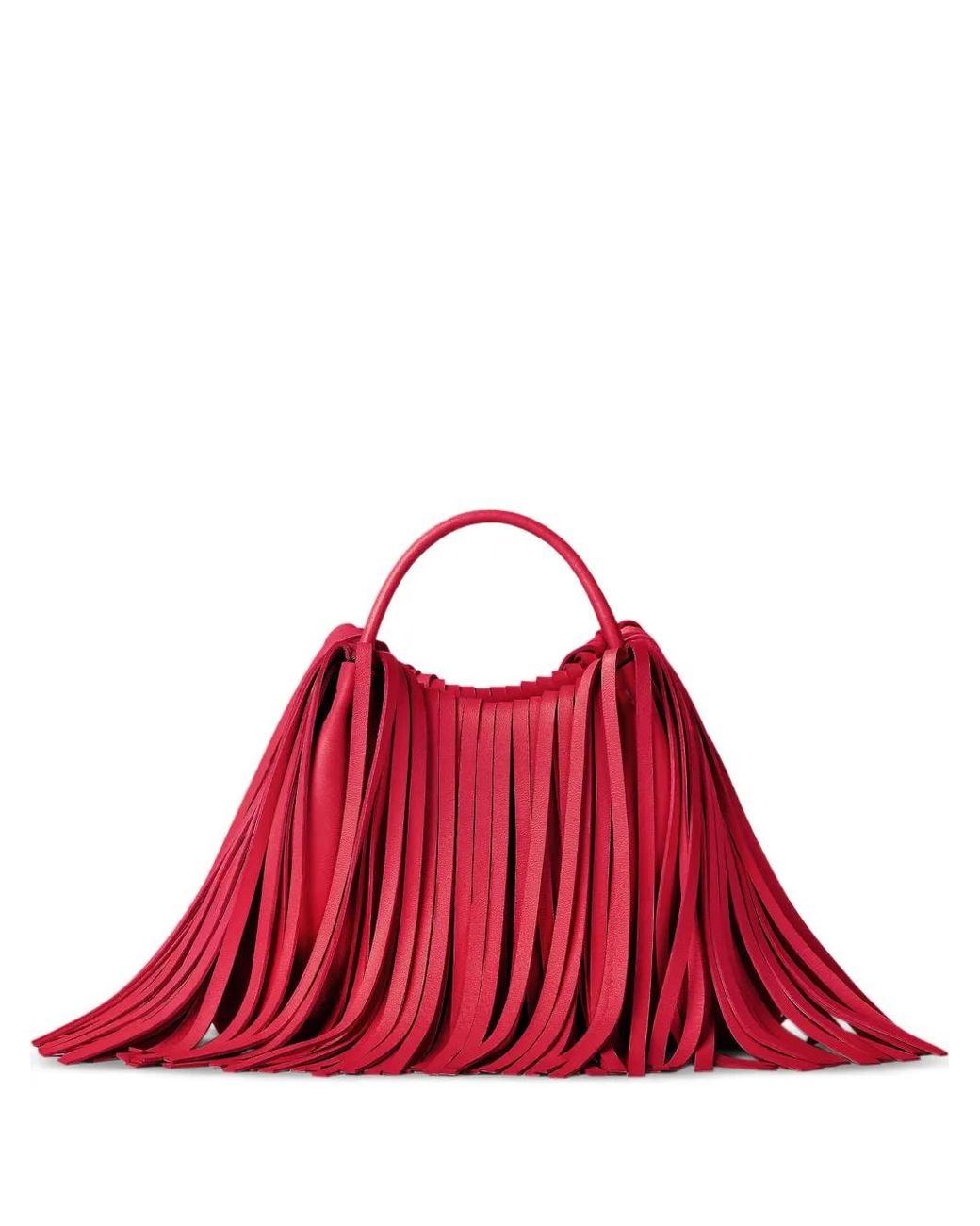 Givenchy Red Nano Facet Tote Bag