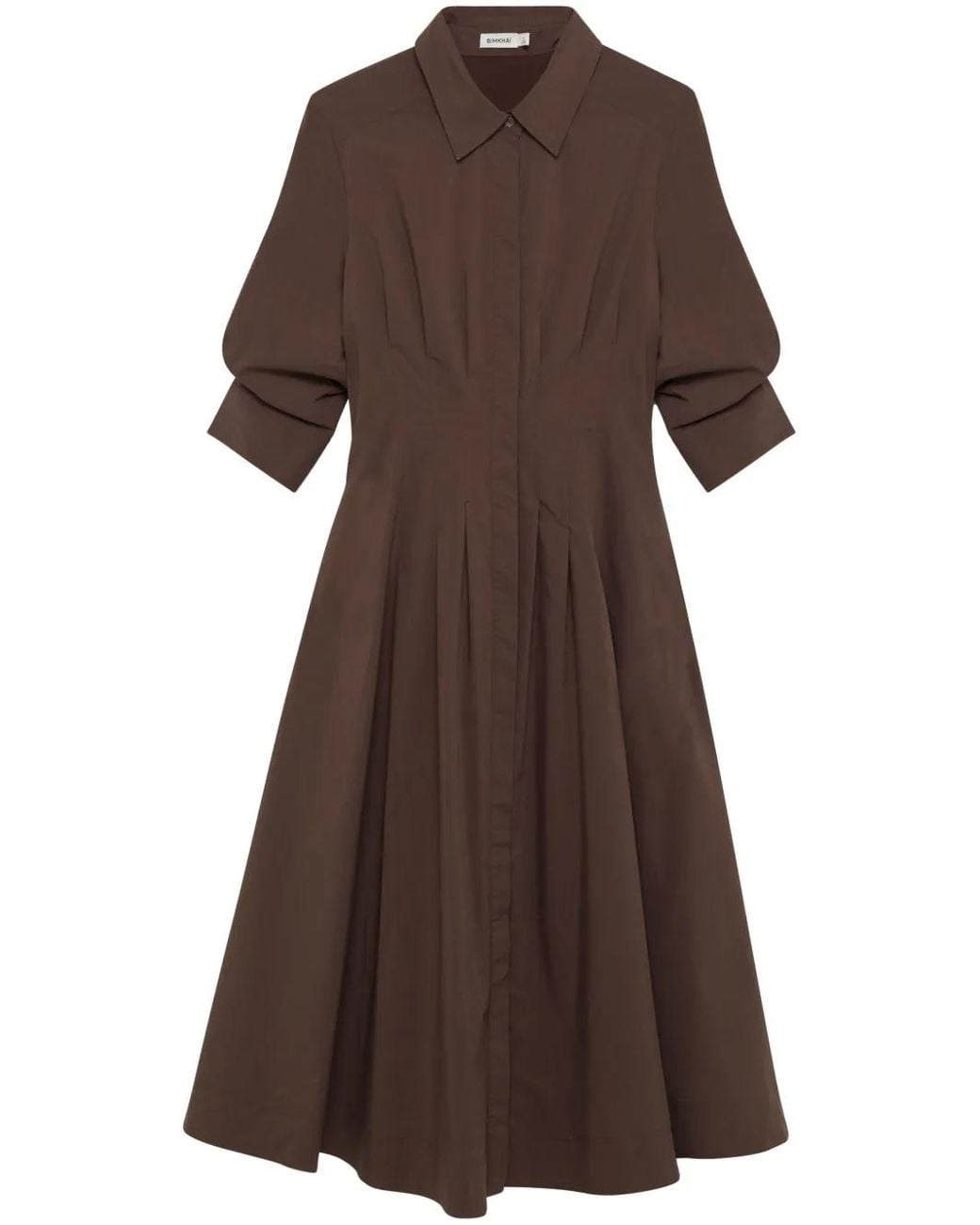 Jonathan Simkhai Brown Jazz Dress