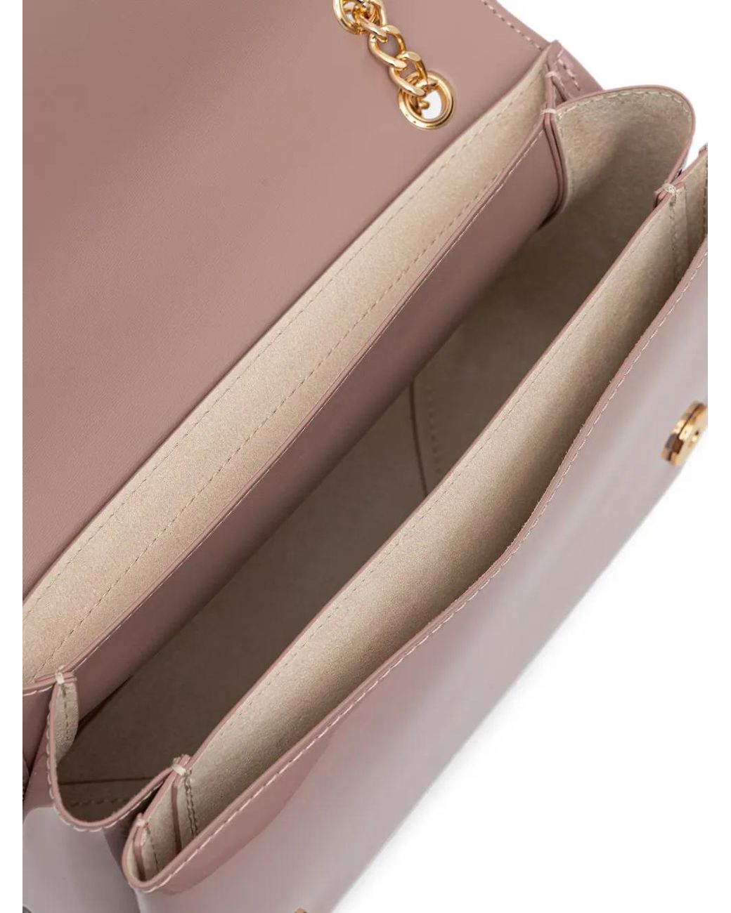 Love Moschino Pink Logo-Lettering Crossbody Bag