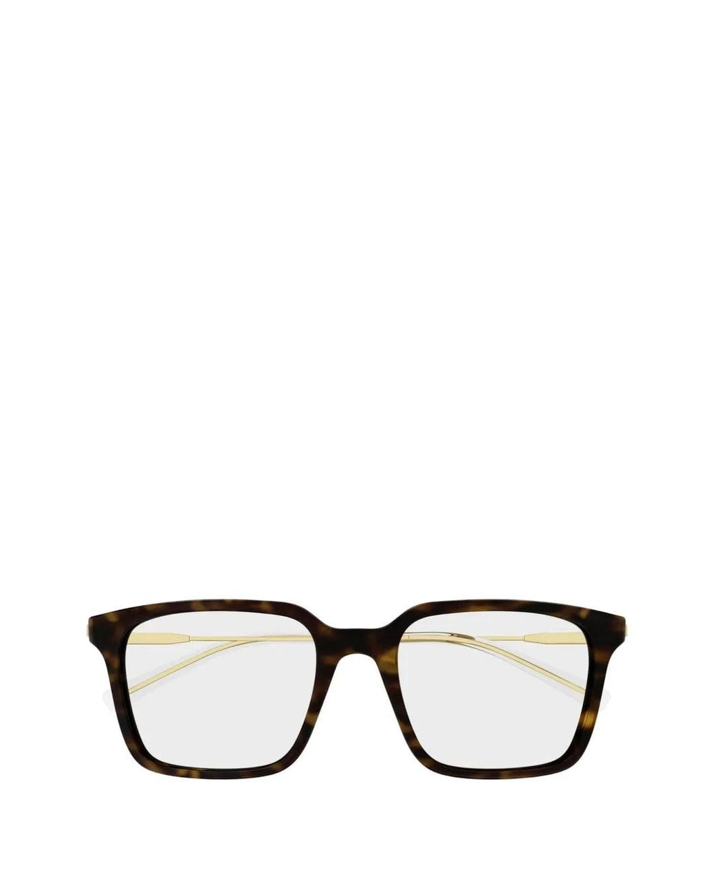 Gucci Eckige Brille in Black für Herren