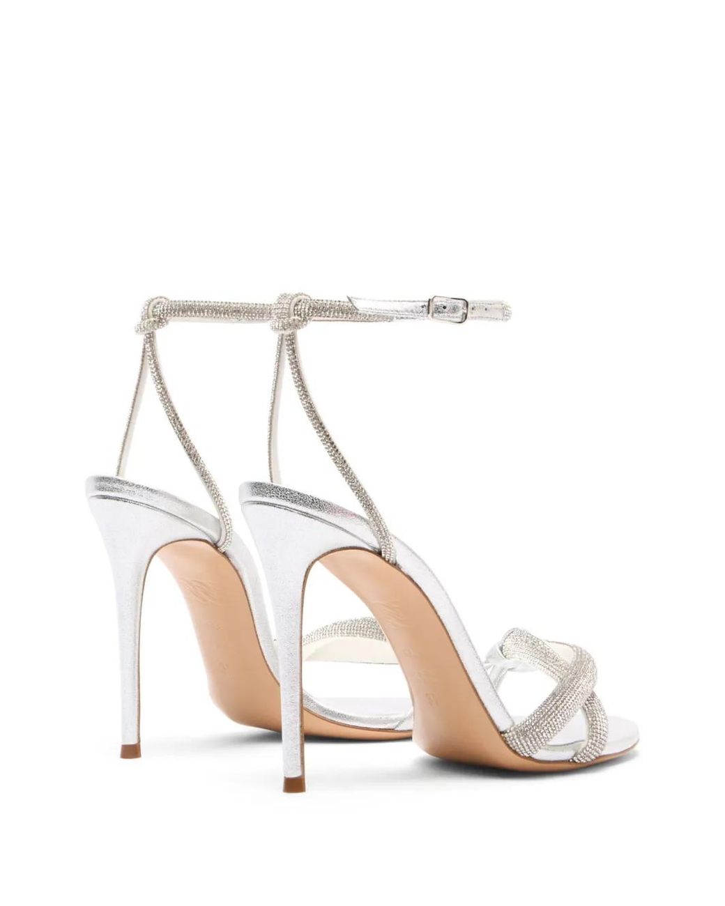 Casadei White 100Mm Taylor Julia Sandals