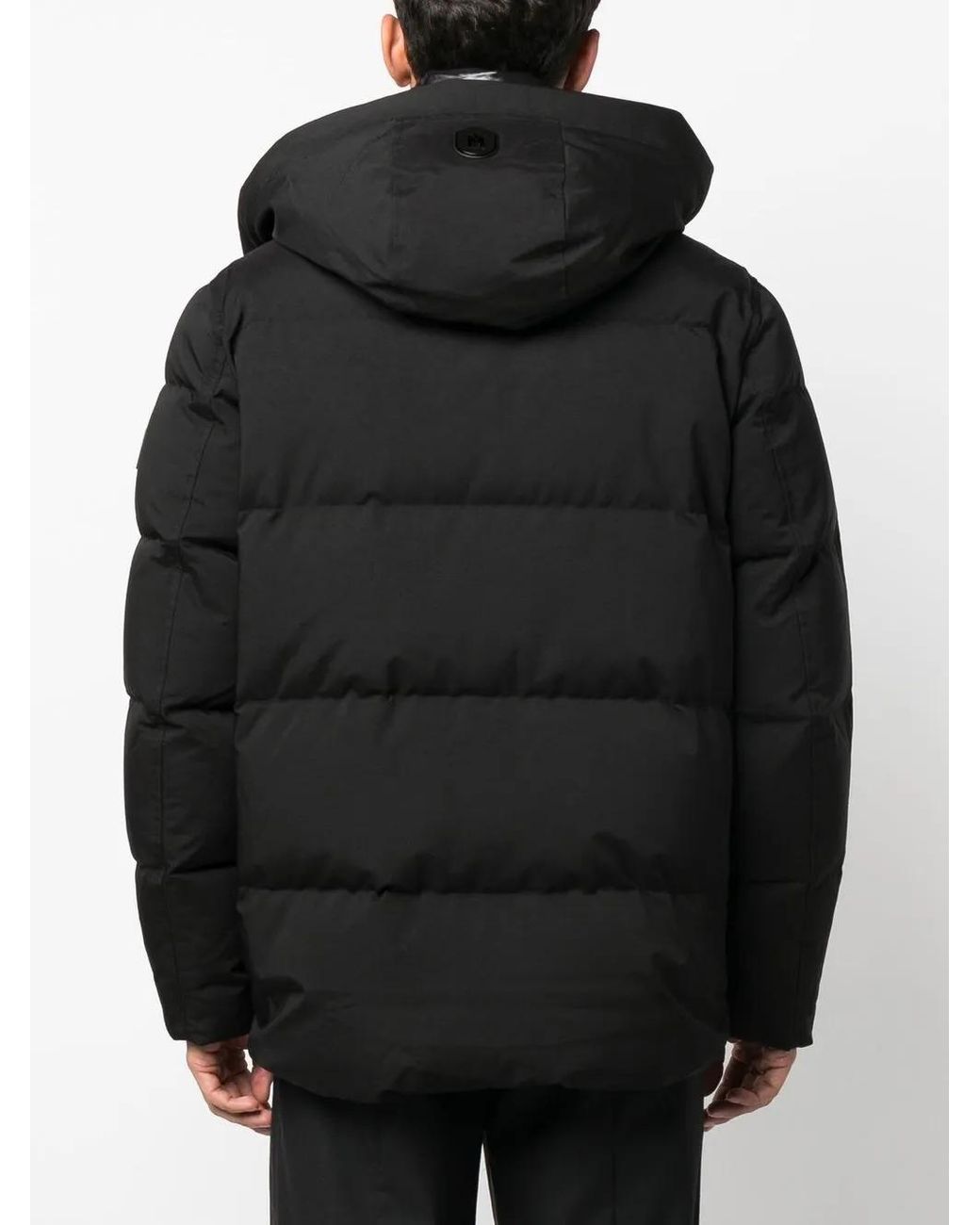 Mackage Black Graydon Padded Down Jacket for men