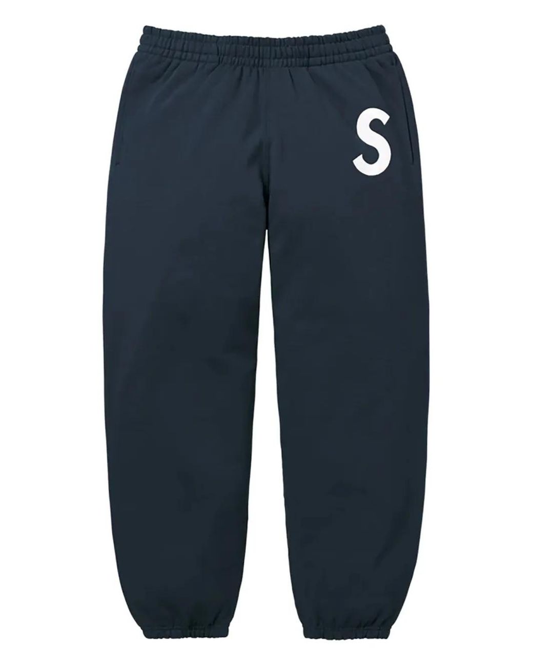 Supreme Logo-Print Track Pants in Blue for Men | Lyst UK