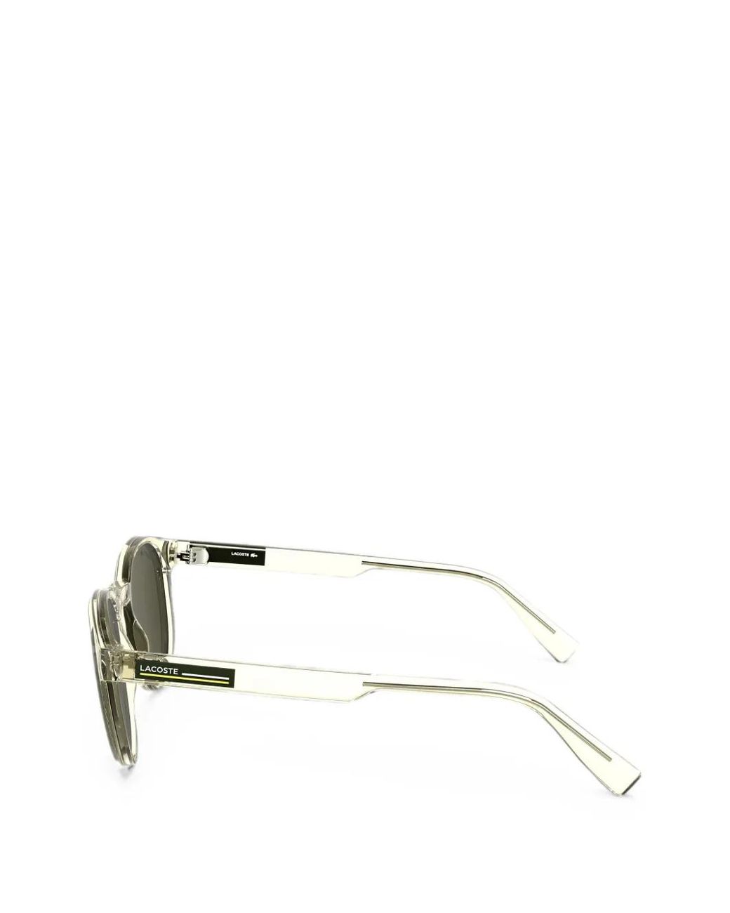 Lacoste Green Pantos-Frame Sunglasses for men
