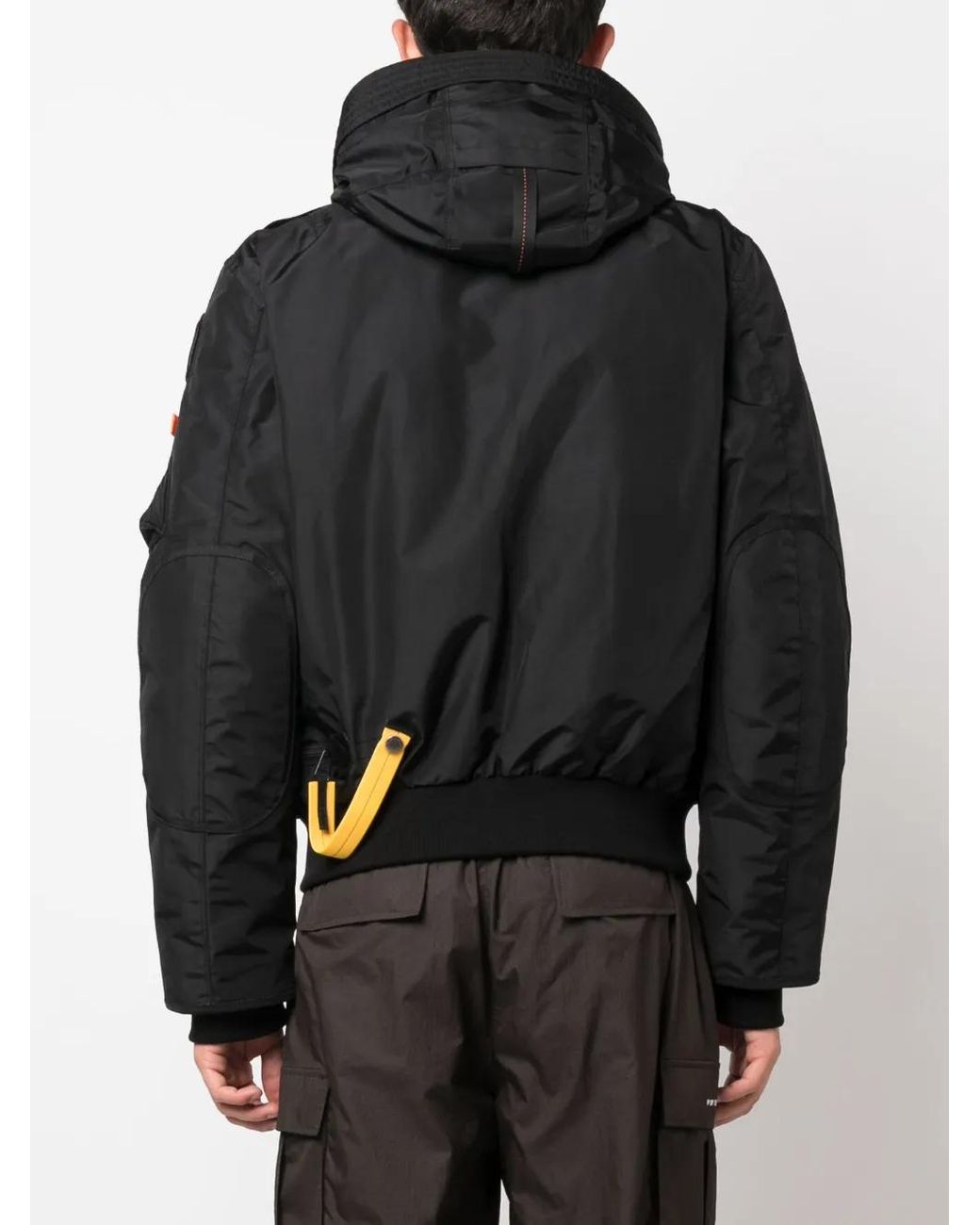 Parajumpers Black Gobi Utilitarian Jacket for men