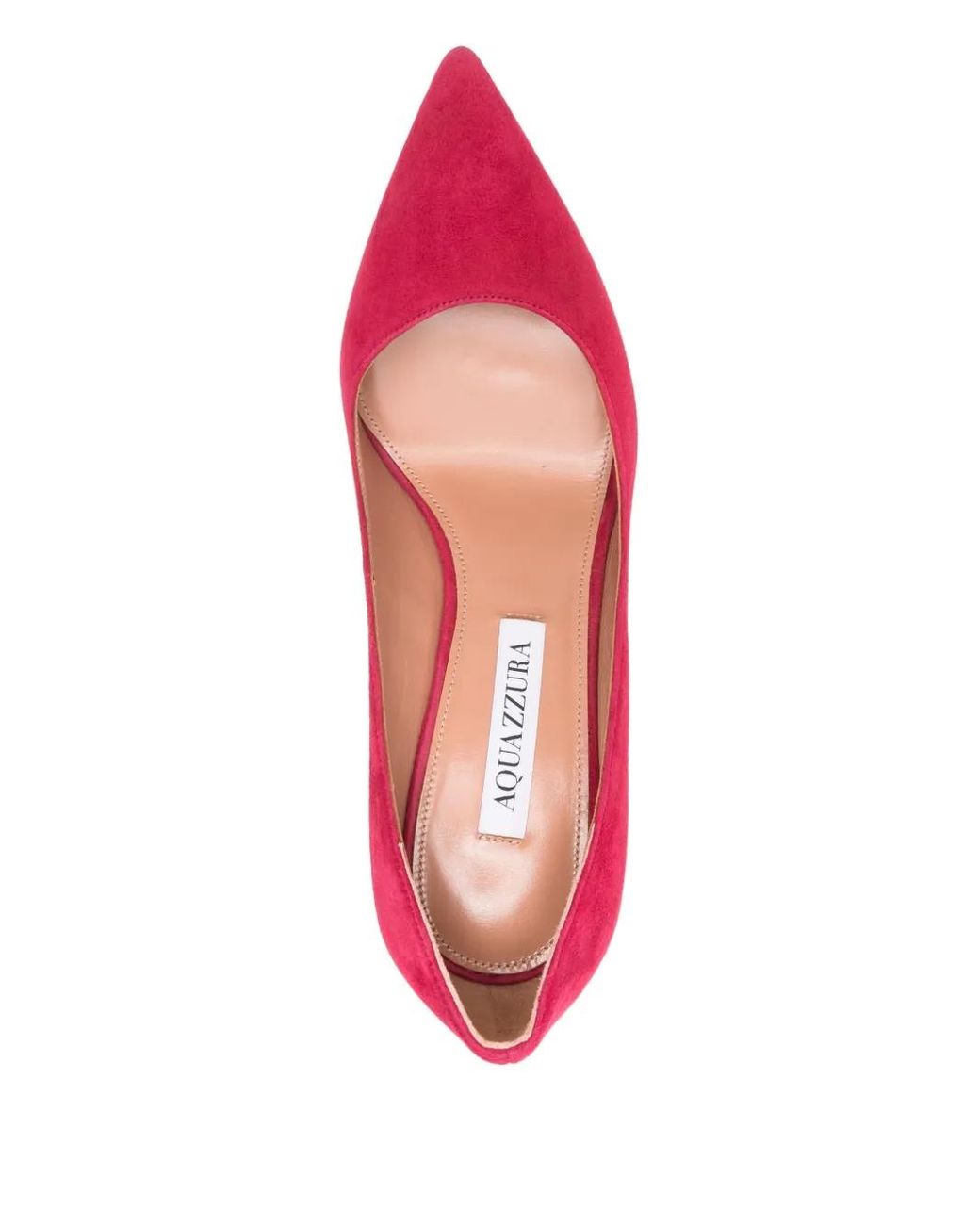 Aquazzura Pink 85Mm Pointed-Toe Pumps