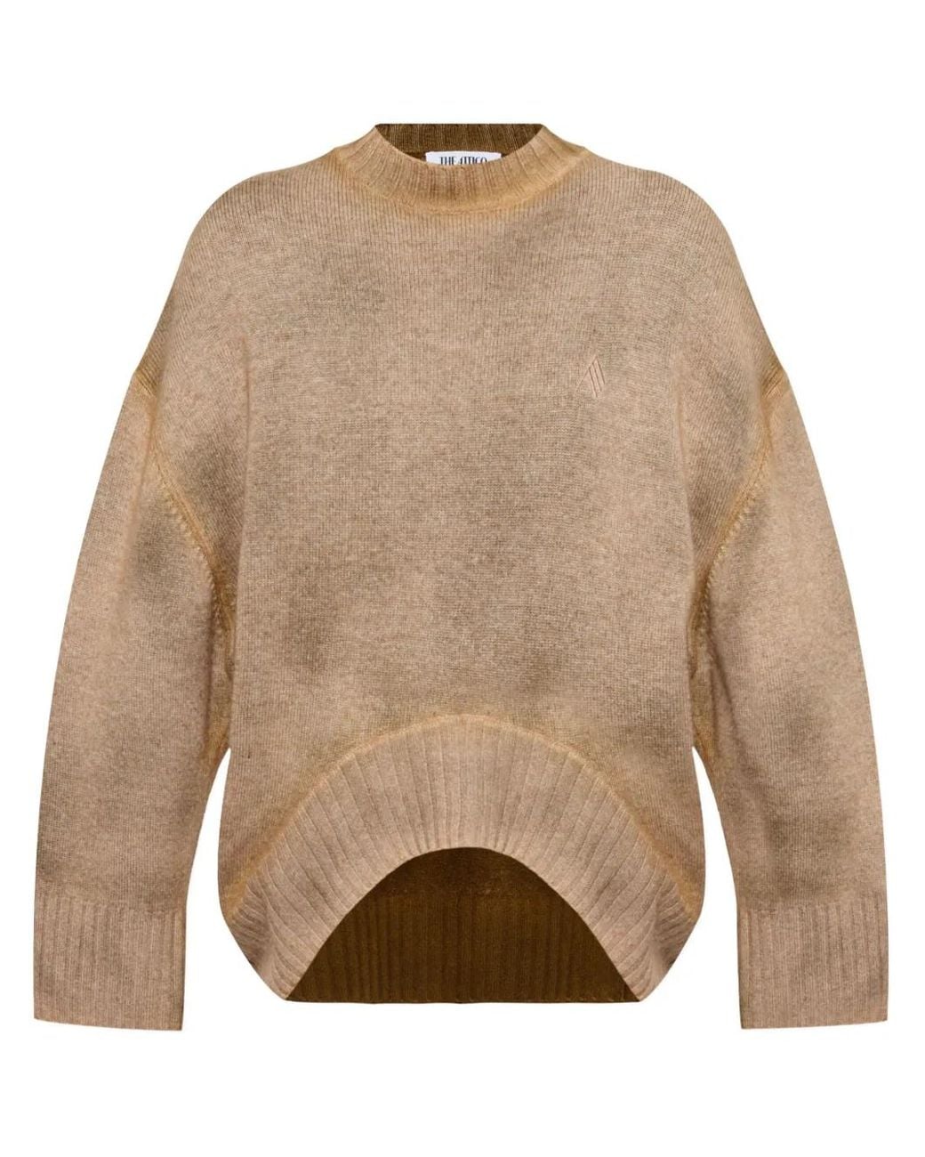 The Attico Natural Sweatshirt