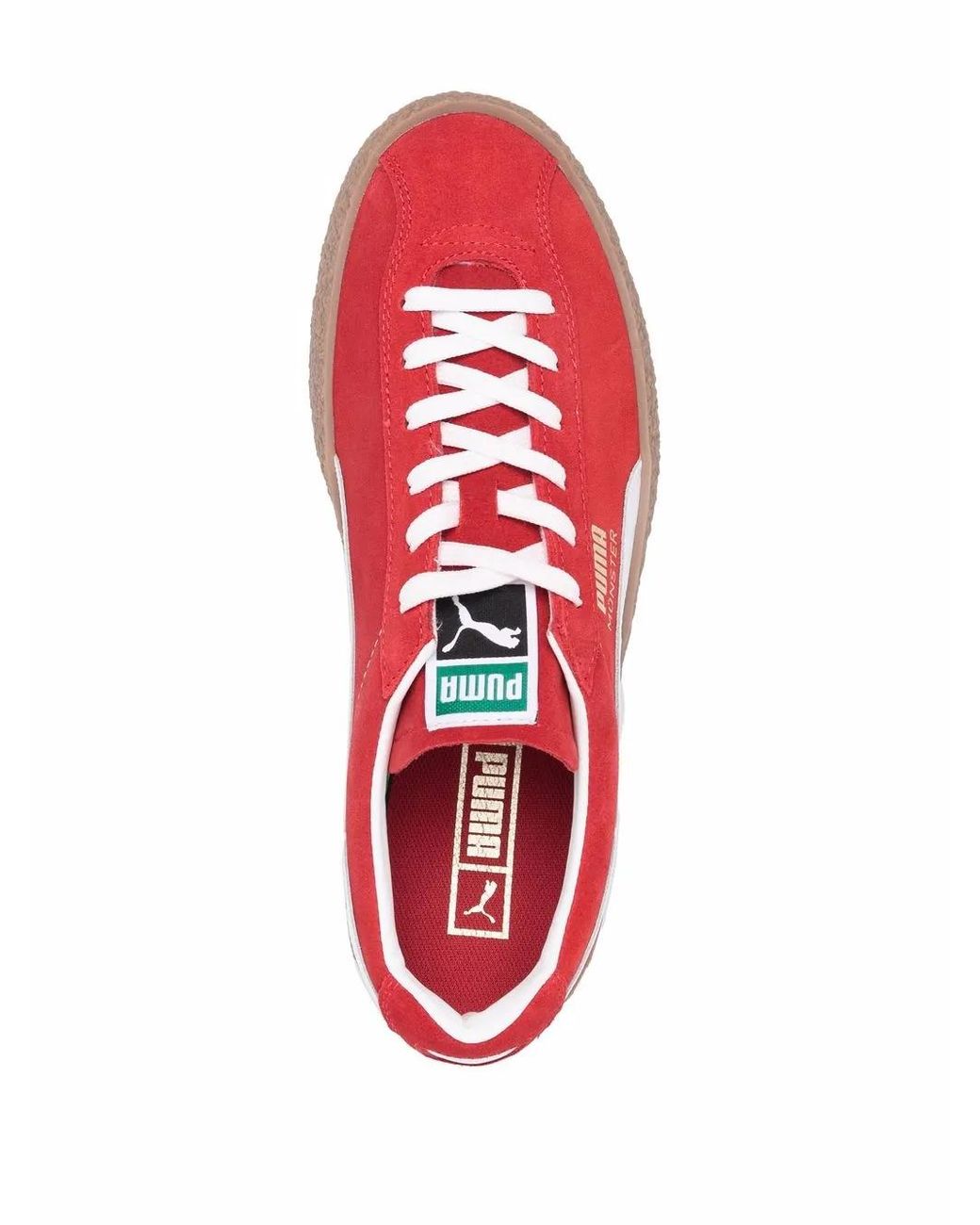 PUMA Red Muenster Originals Low-Top Sneakers