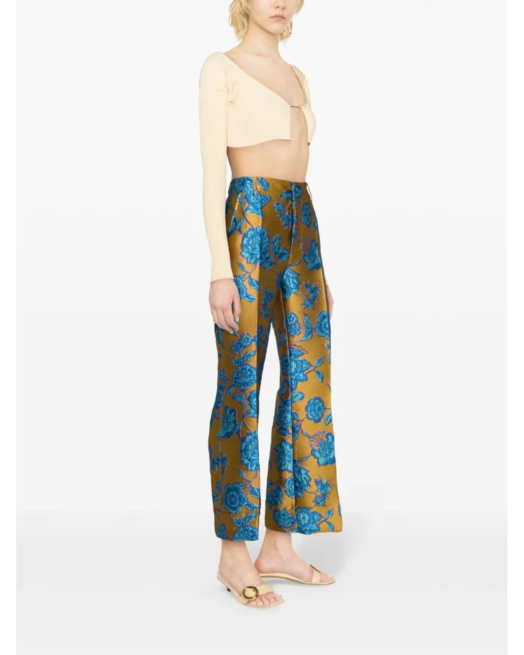 LaDoubleJ Blue Hendrix Tailored Trousers