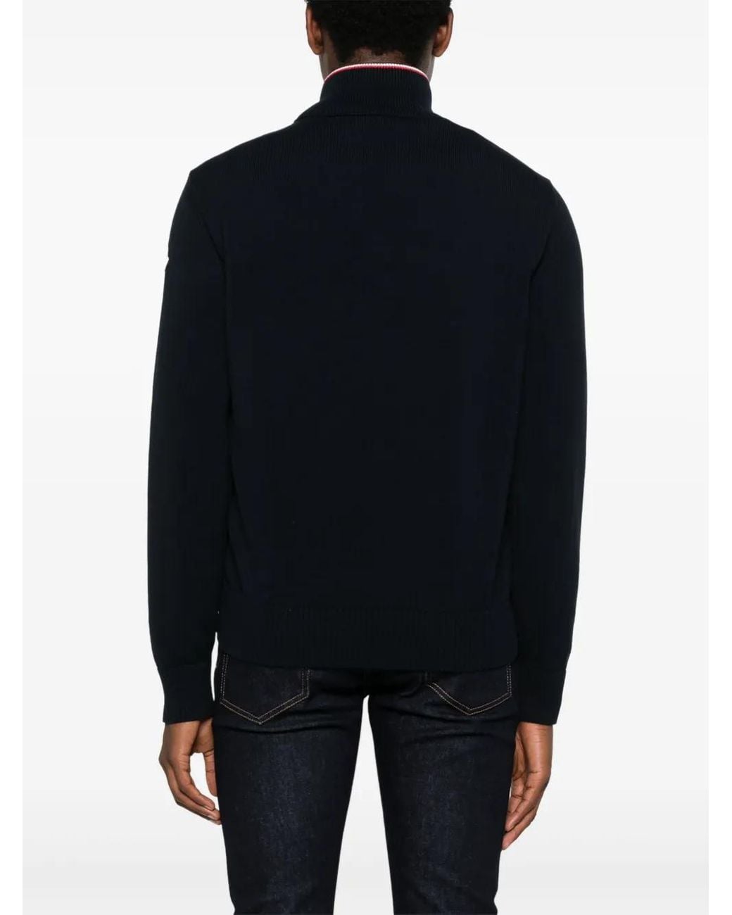 Moncler Black Straight Leg Jeans for men