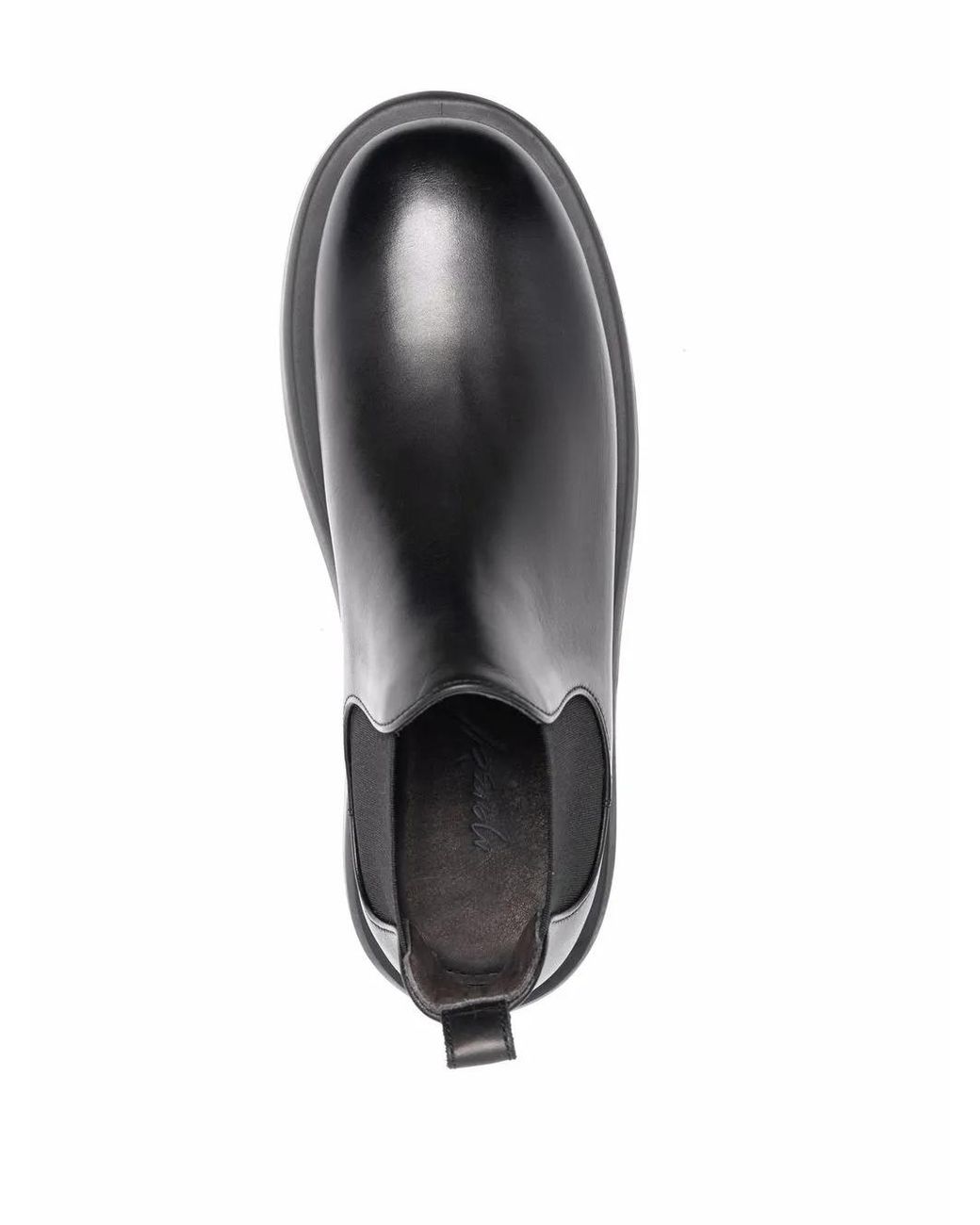 Marsèll Black Gommello Leather Ankle Boots