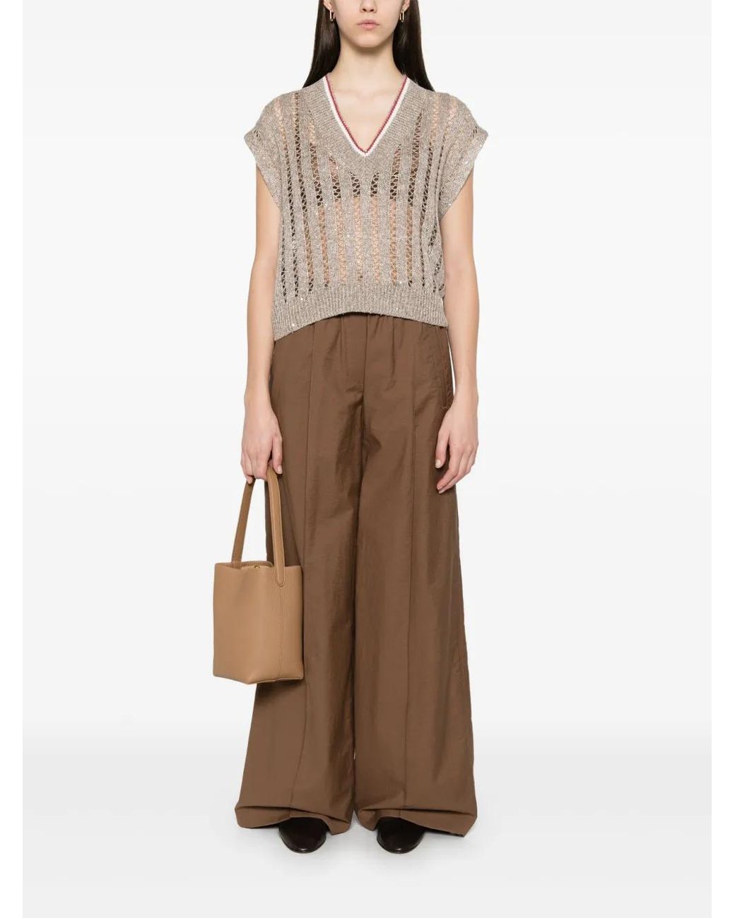 Brunello Cucinelli Brown Pants