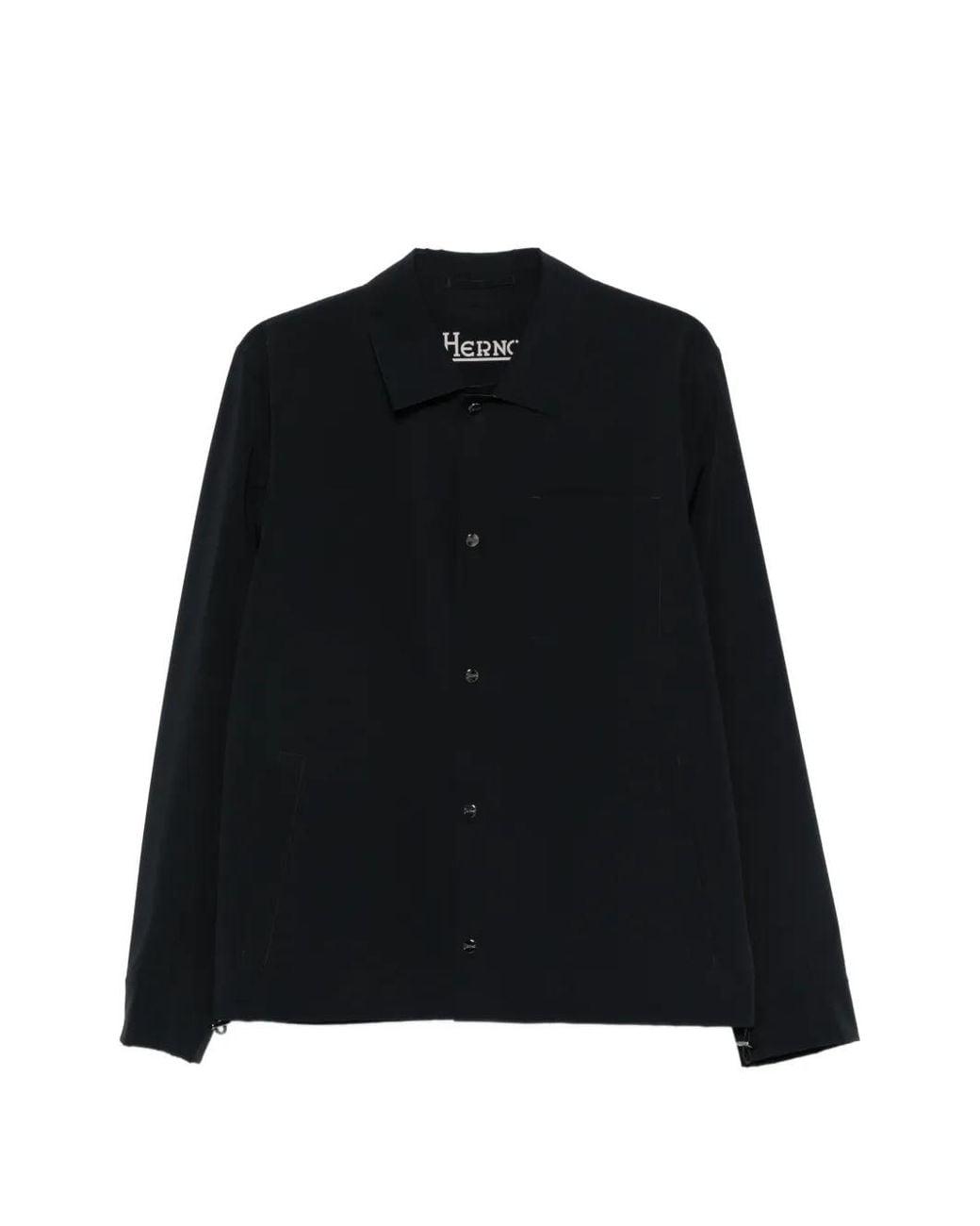 Camicia Overshirt di Herno in Black da Uomo