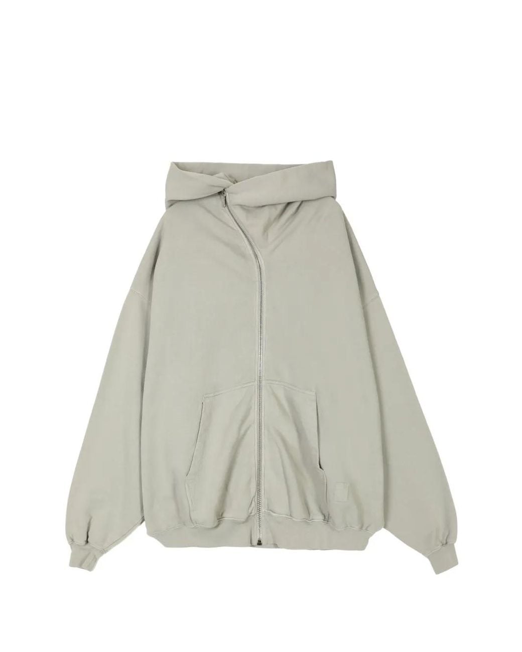 Rick Owens White Hoodie Mountain