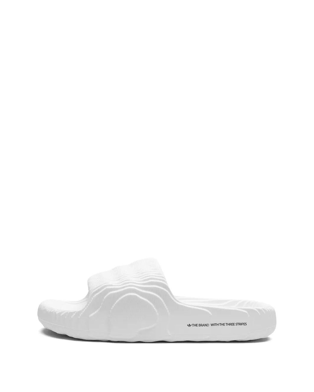 Adidas Originals White Adilette 22 for men