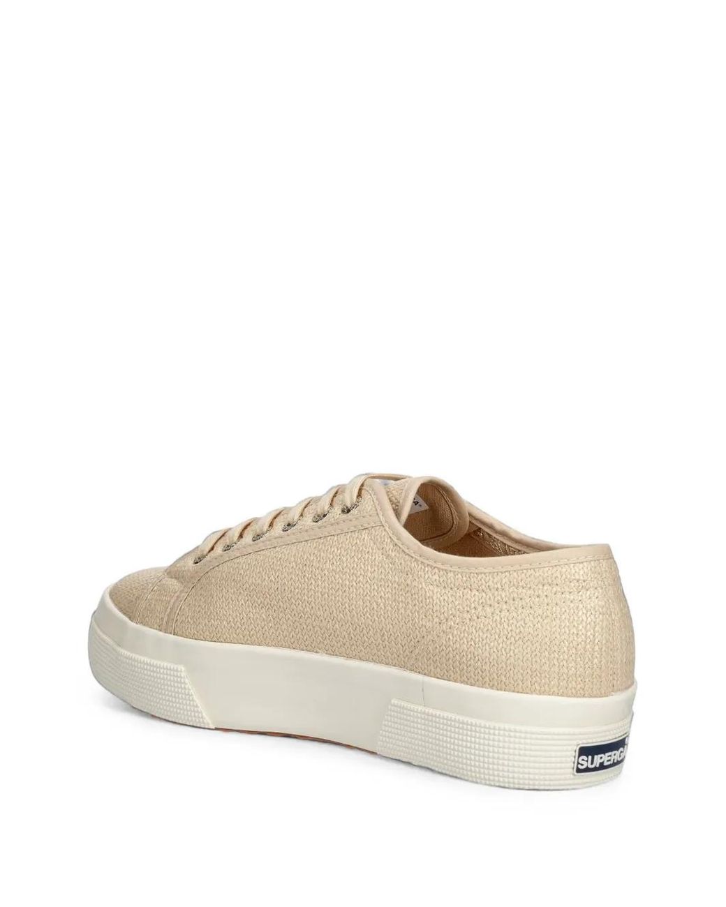 Superga Natural 2740 Platform Sneakers