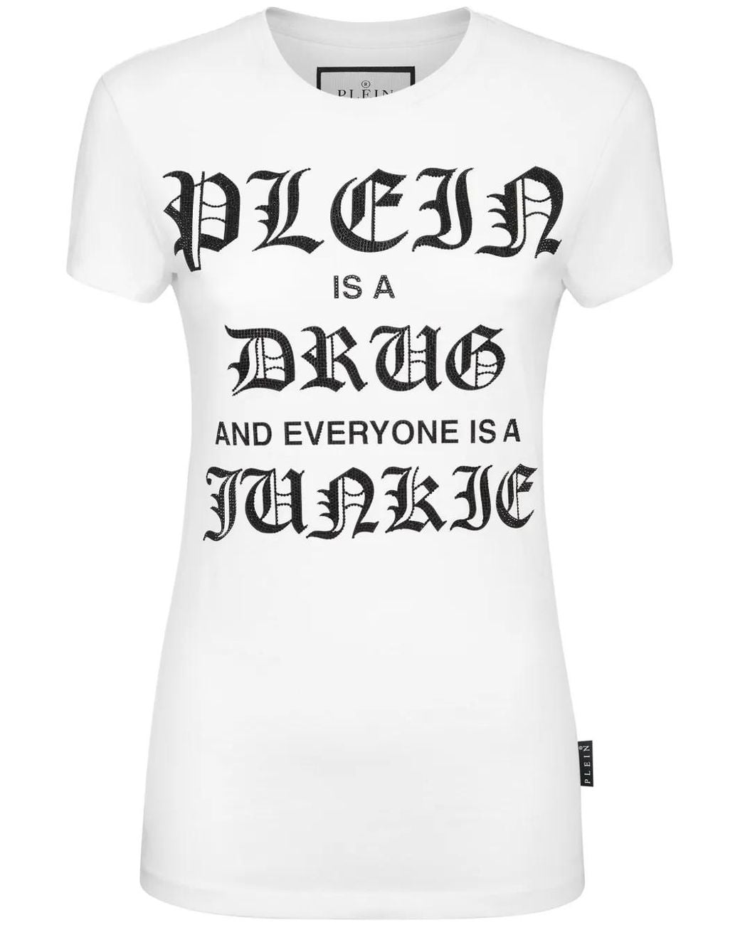 Philipp Plein White Sexy Pure Cotton T-Shirt