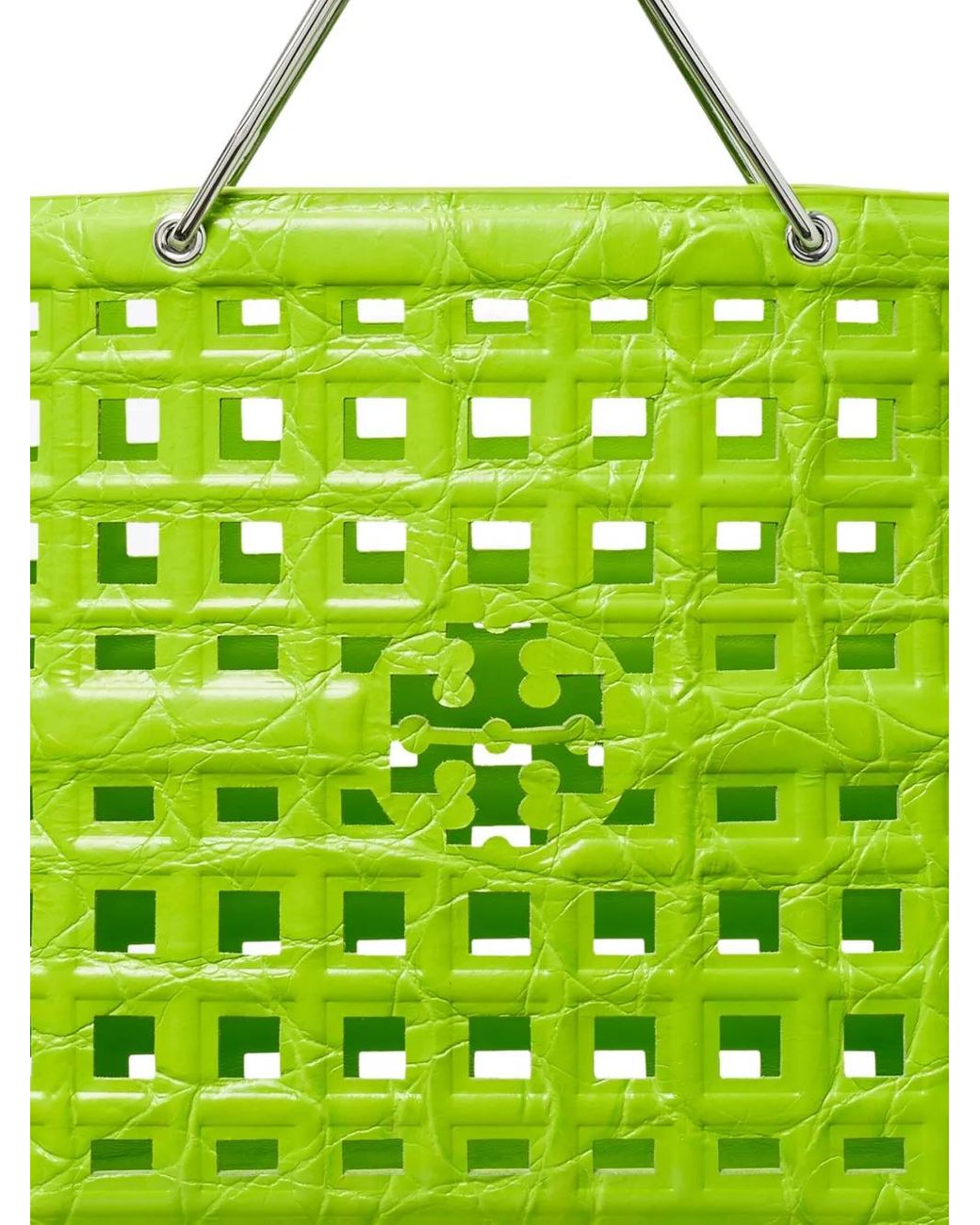 Tory Burch Green Ella Shopper