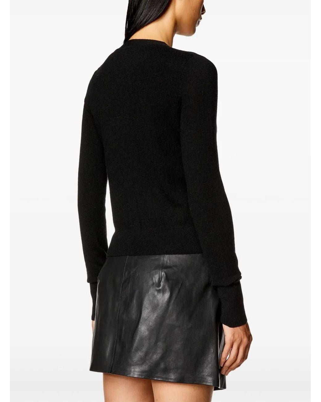 DIESEL Black Sweaters