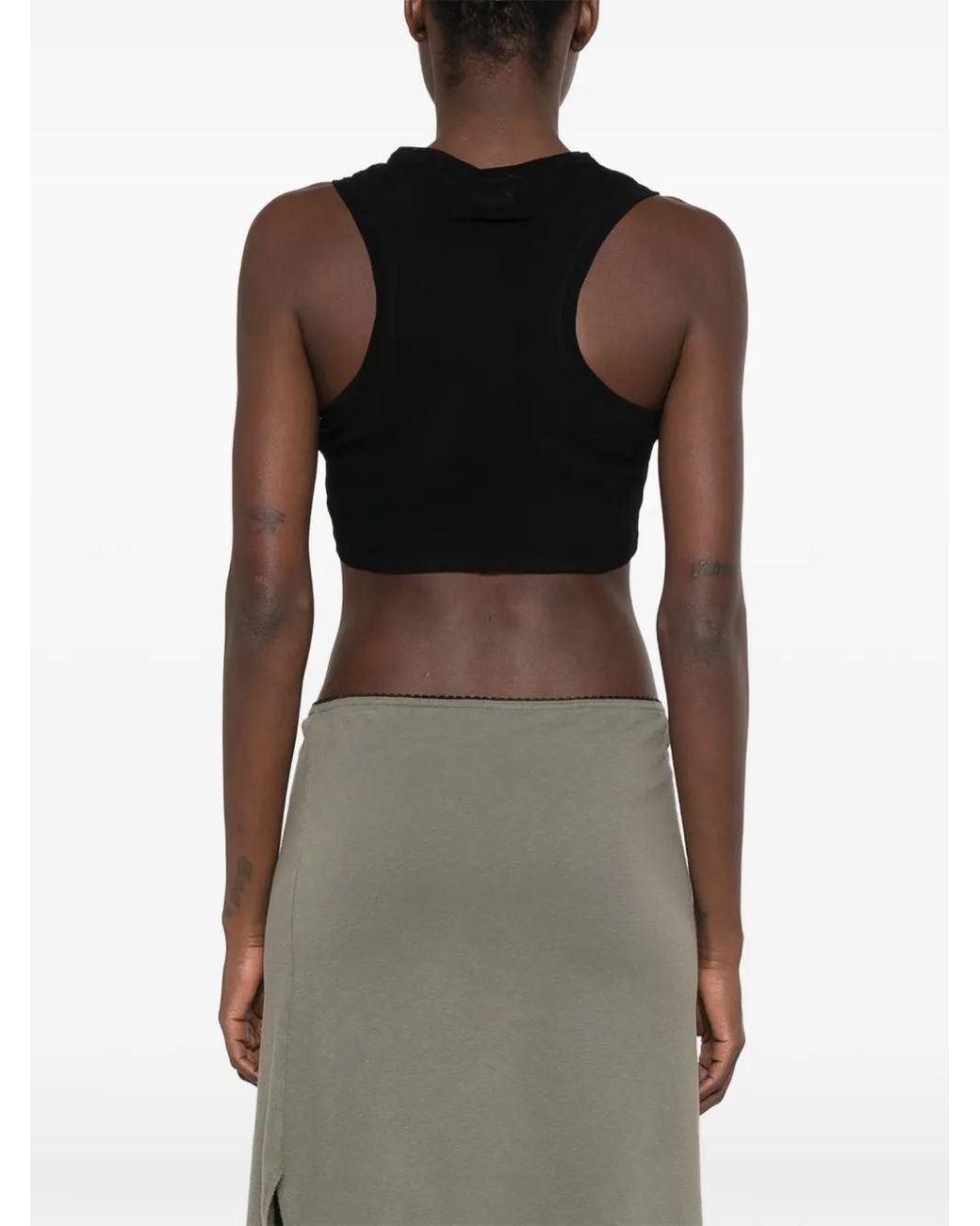 Jean Paul Gaultier Black Sleeveless Tops