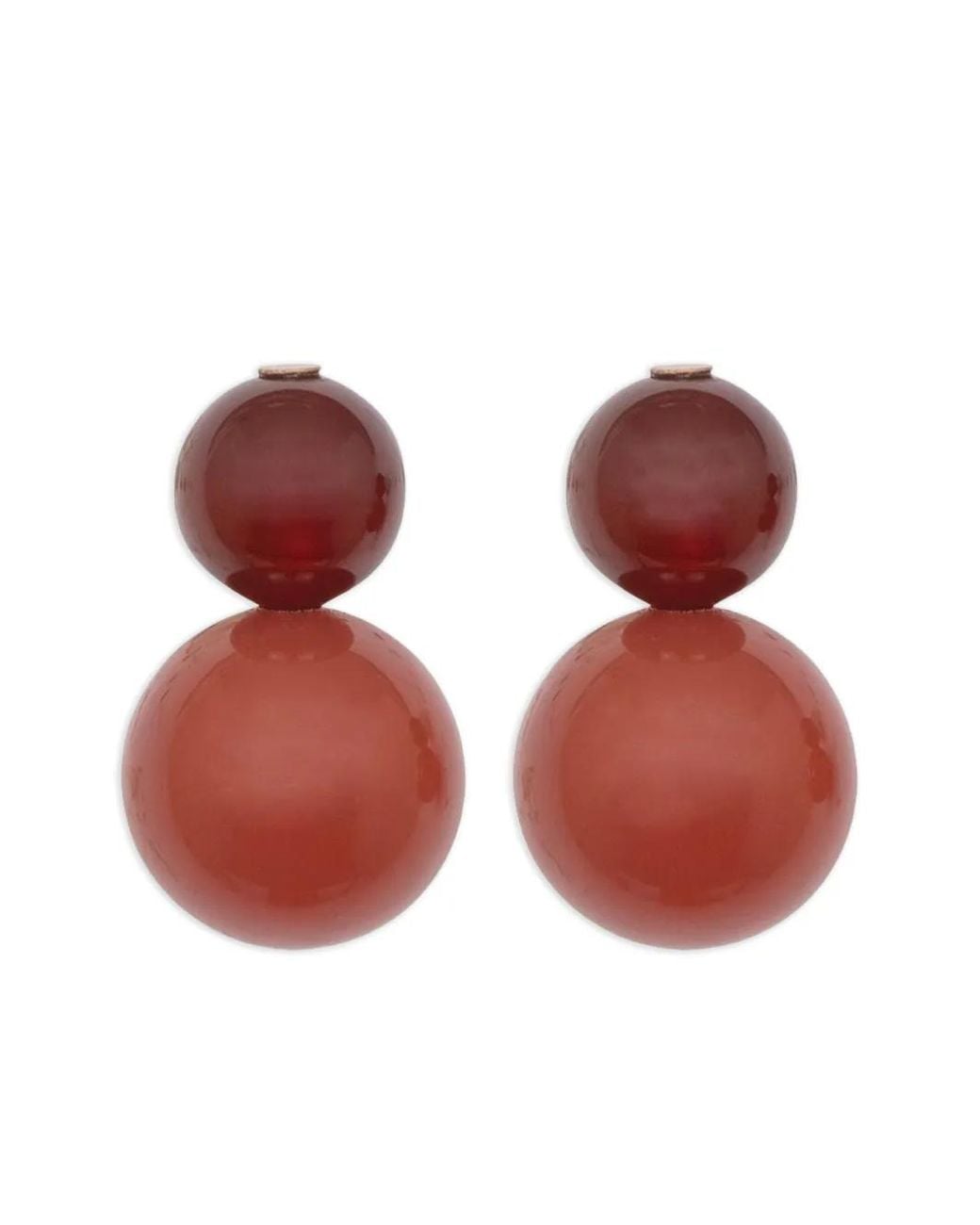 Jennifer Behr Red Cara Beaded Earrings