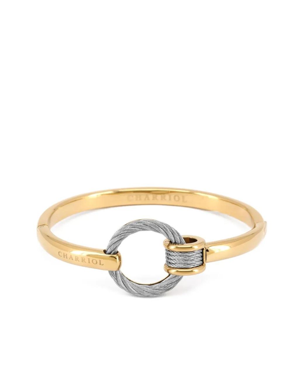 Charriol Metallic Forever Embrace Bangle Bracelet