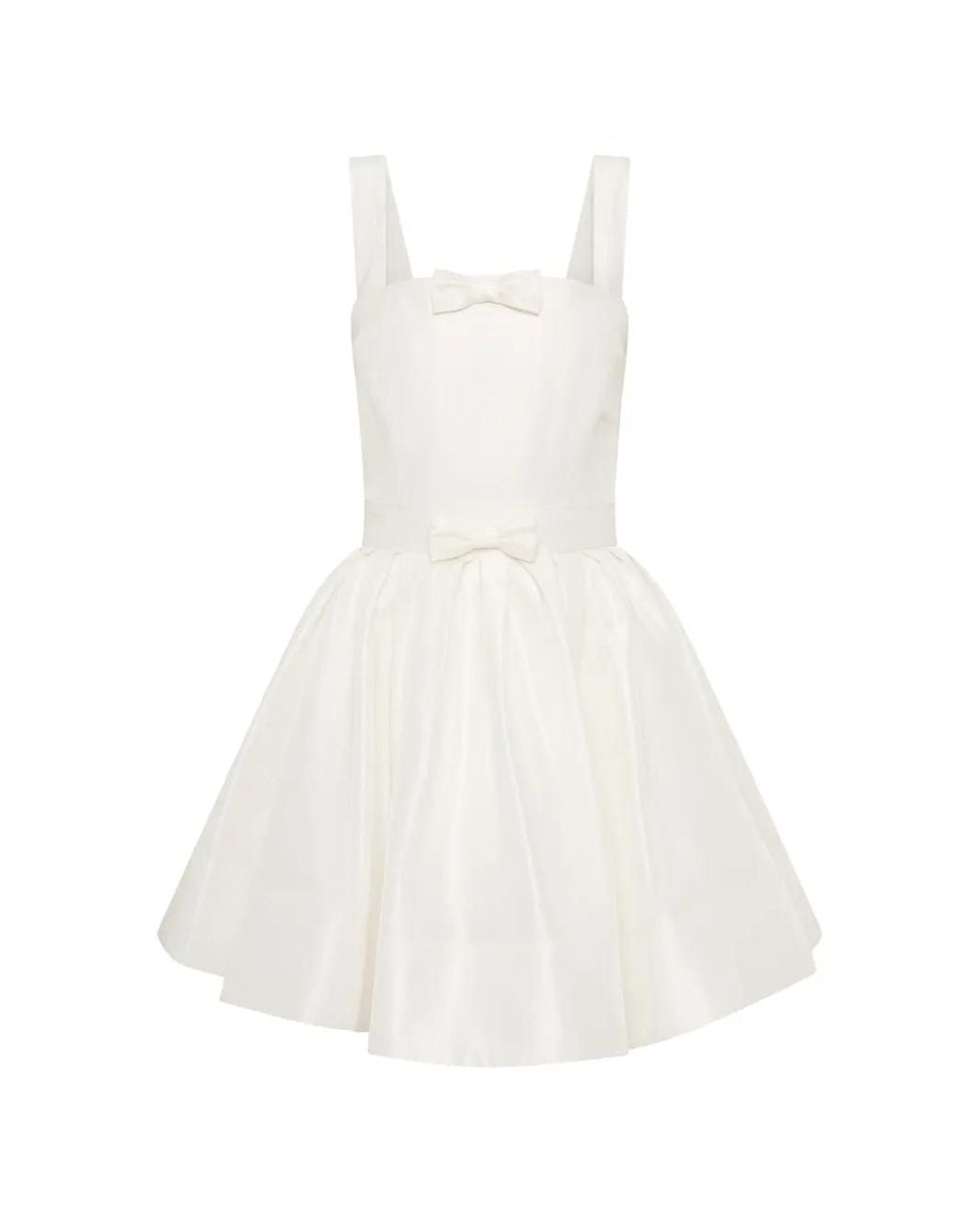 Rebecca Vallance White Louis Mini Dress