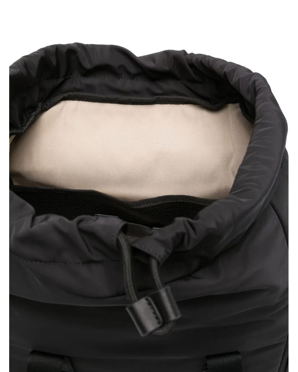Gianni Chiarini Black Oslo Buckle-Fastening Backpack for men
