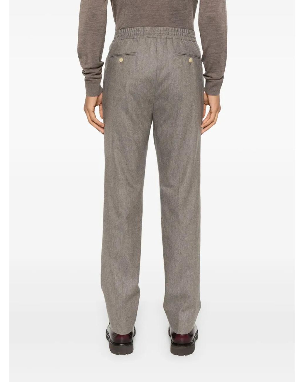 Fursac Hose Mit Elastischem Bund in Gray für Herren