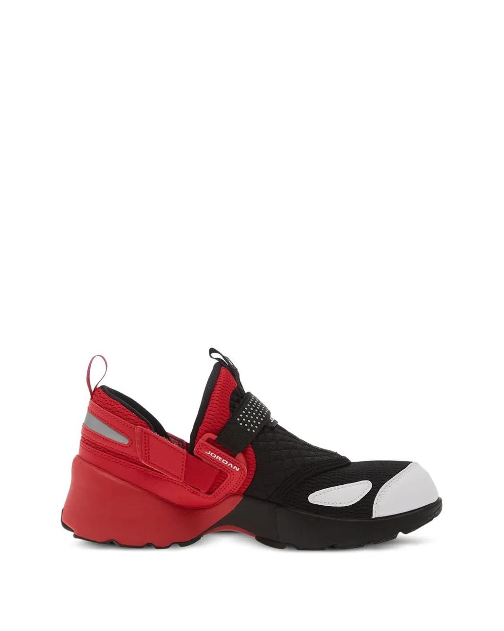 Nike Red Trunner Lx Touch-Strap Quilted Sneakers