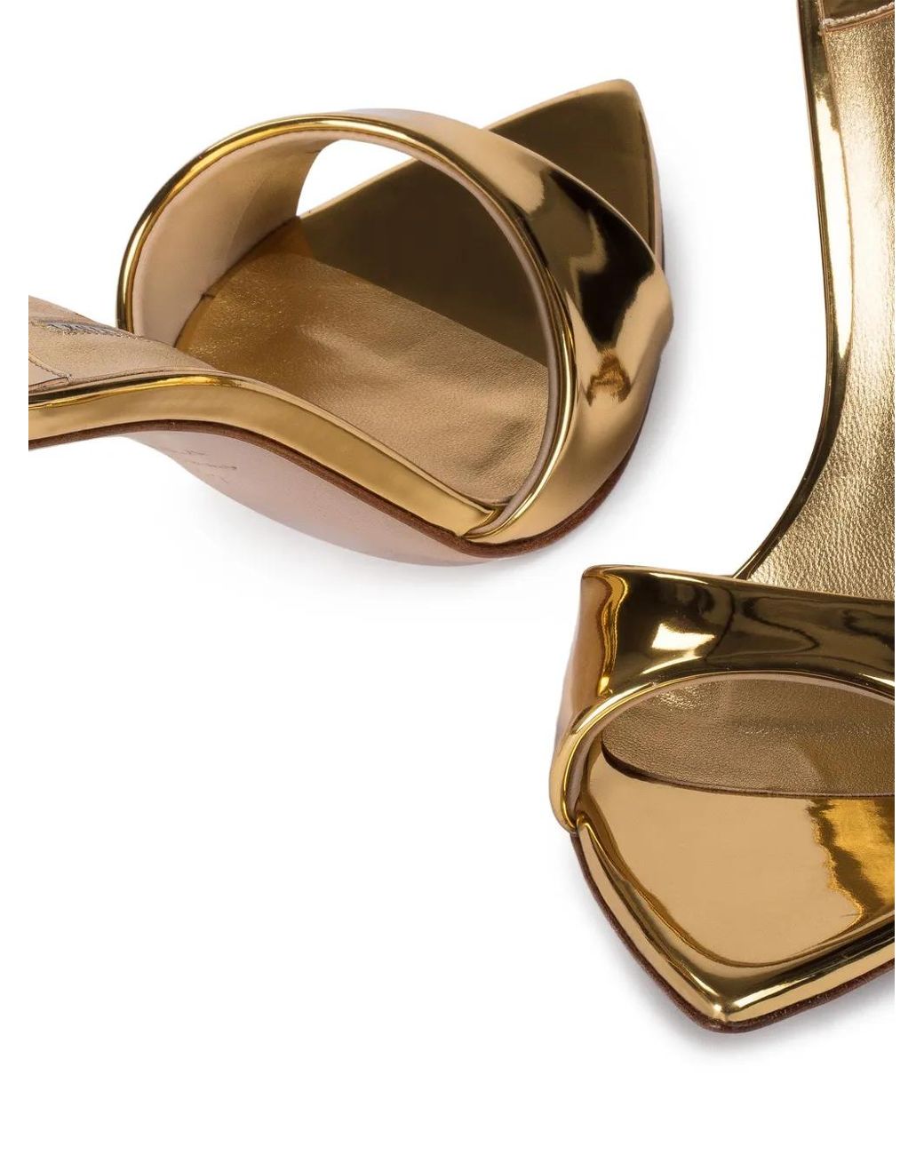 Le Silla Metallic Bella Heeled Sandals