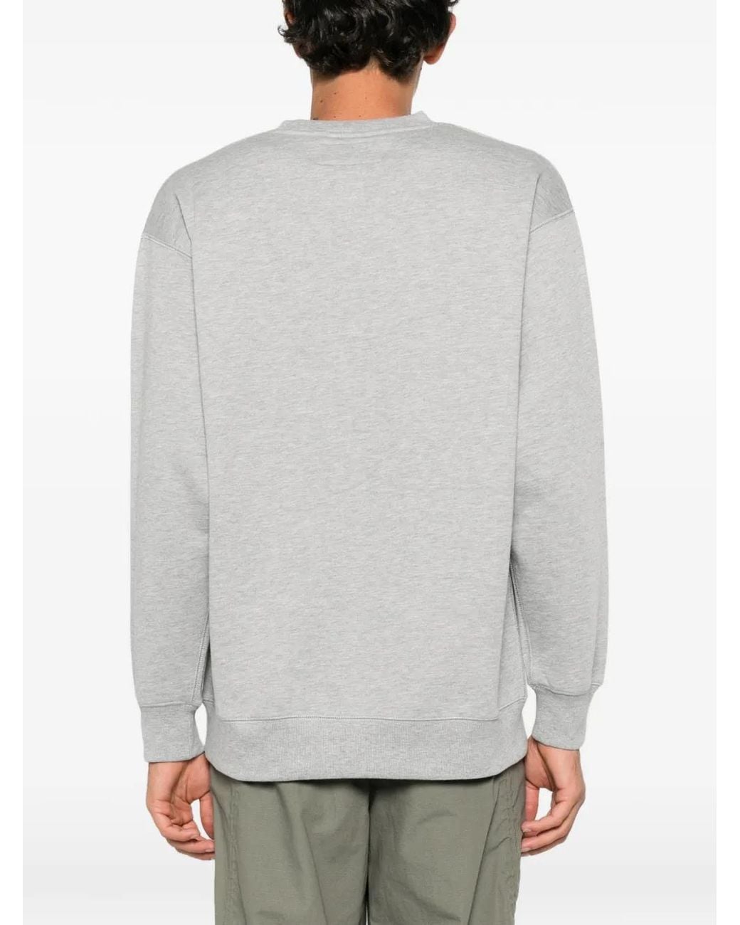 Universal Overall Gray Logo-Print Sweatshirt for men