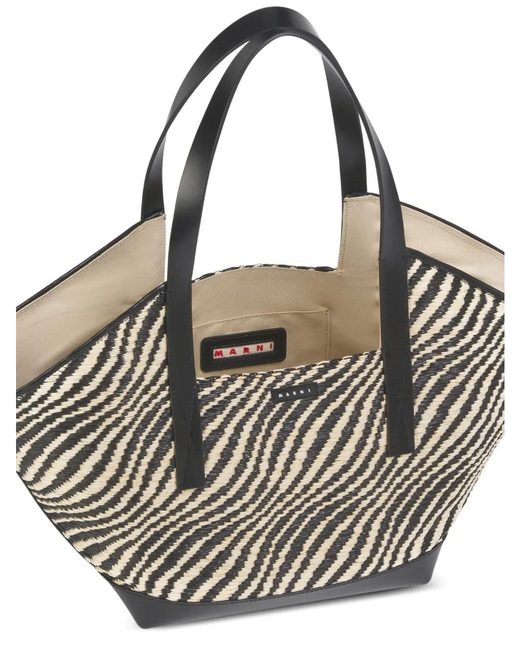 Marni Multicolor Two Tone Shoulder Bag