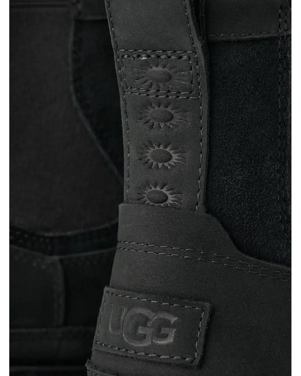 Ugg Black Birch Waterproof Nubuck Chelsea Boots for men