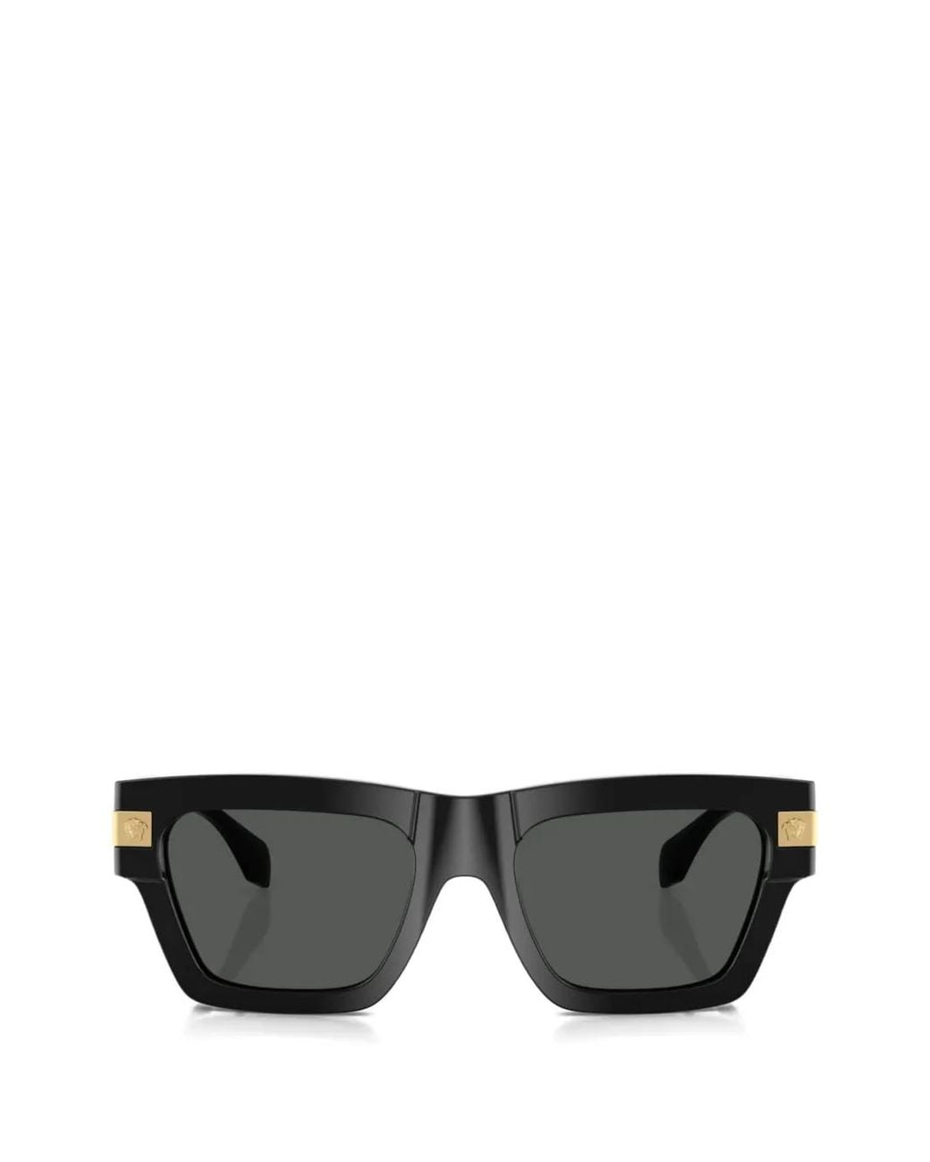 Versace Black Medusa Biggie Square-Frame Sunglasses for men
