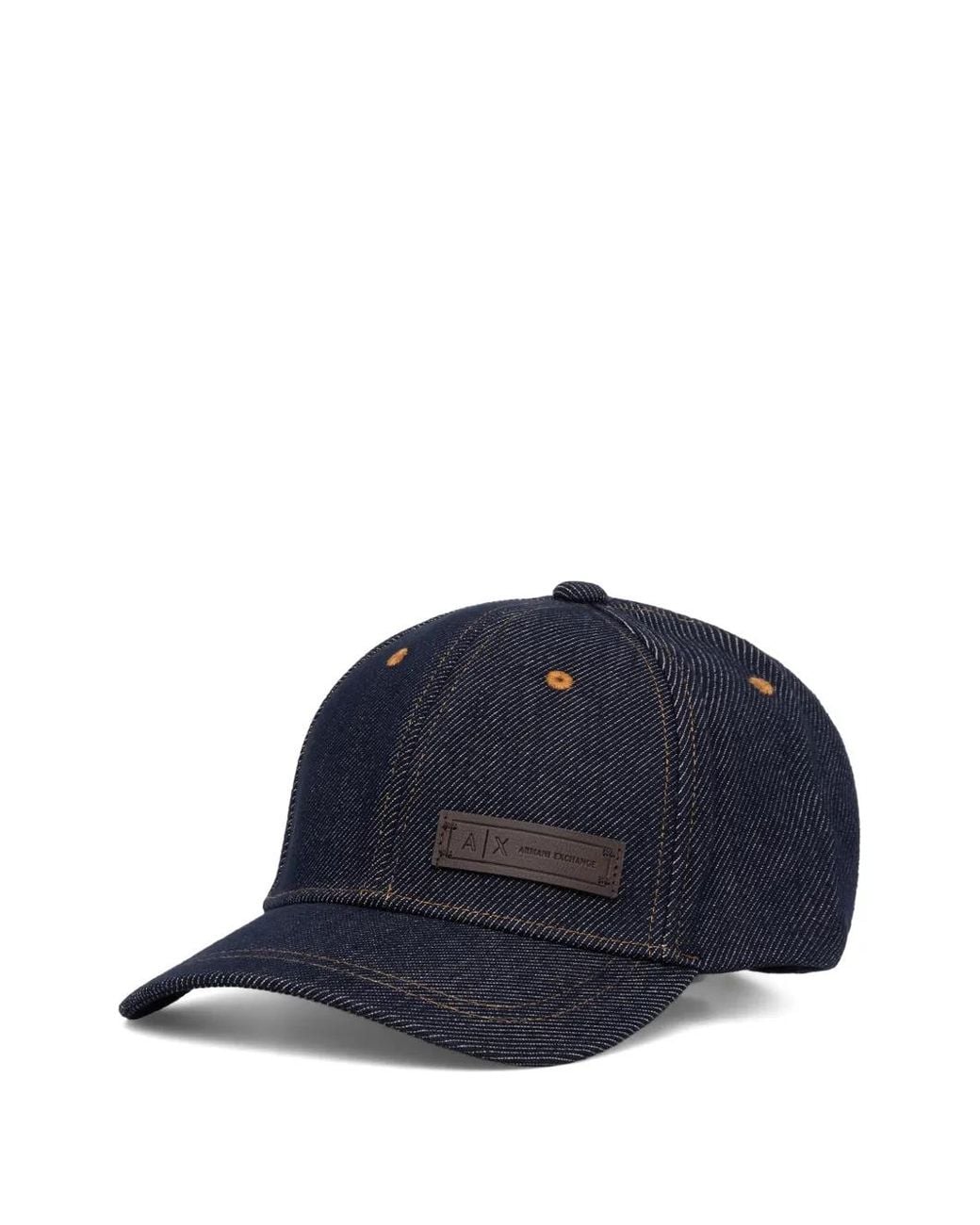 ARMANI EXCHANGE Baseballkappe Mit Logo-Patch in Blue für Herren