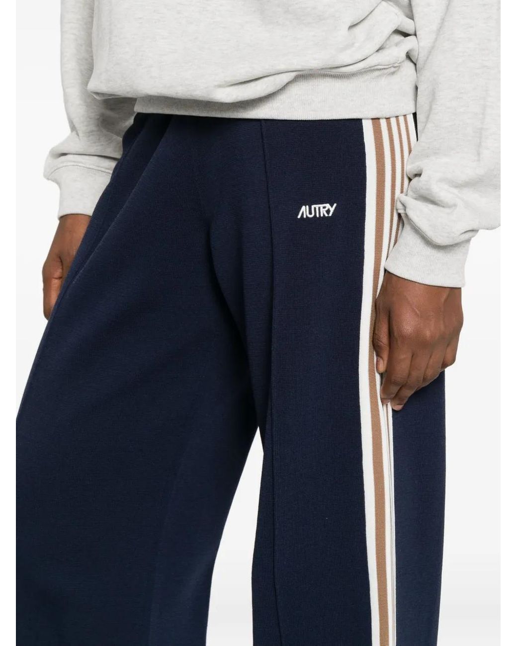 Autry Blue Tennis Track Pants