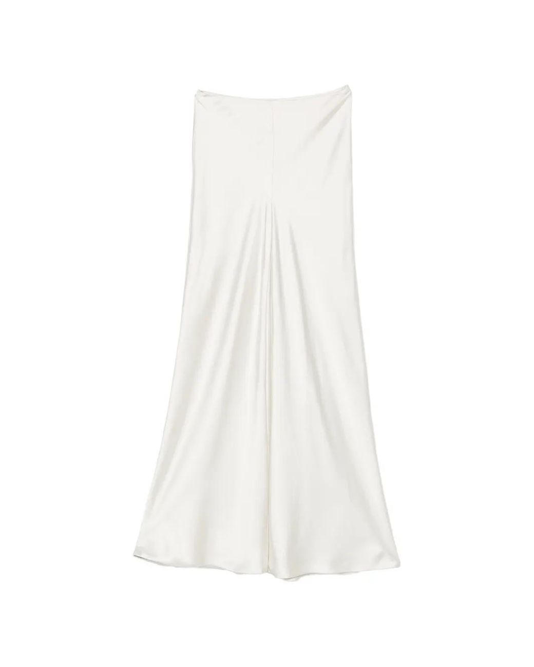 Norma Kamali White Elephant Bias Trousers