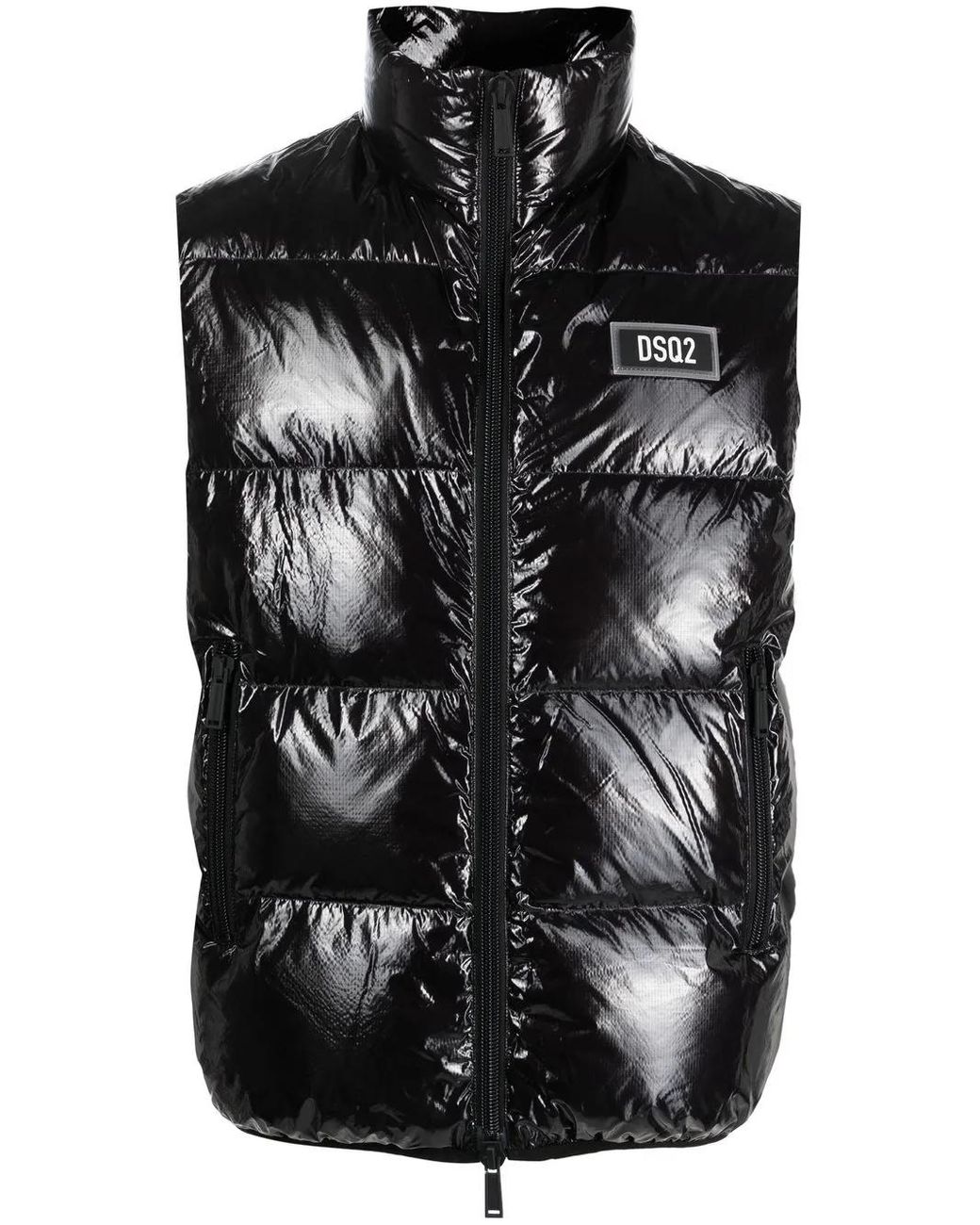 DSquared² Ultra Light Daunenweste in Black für Herren