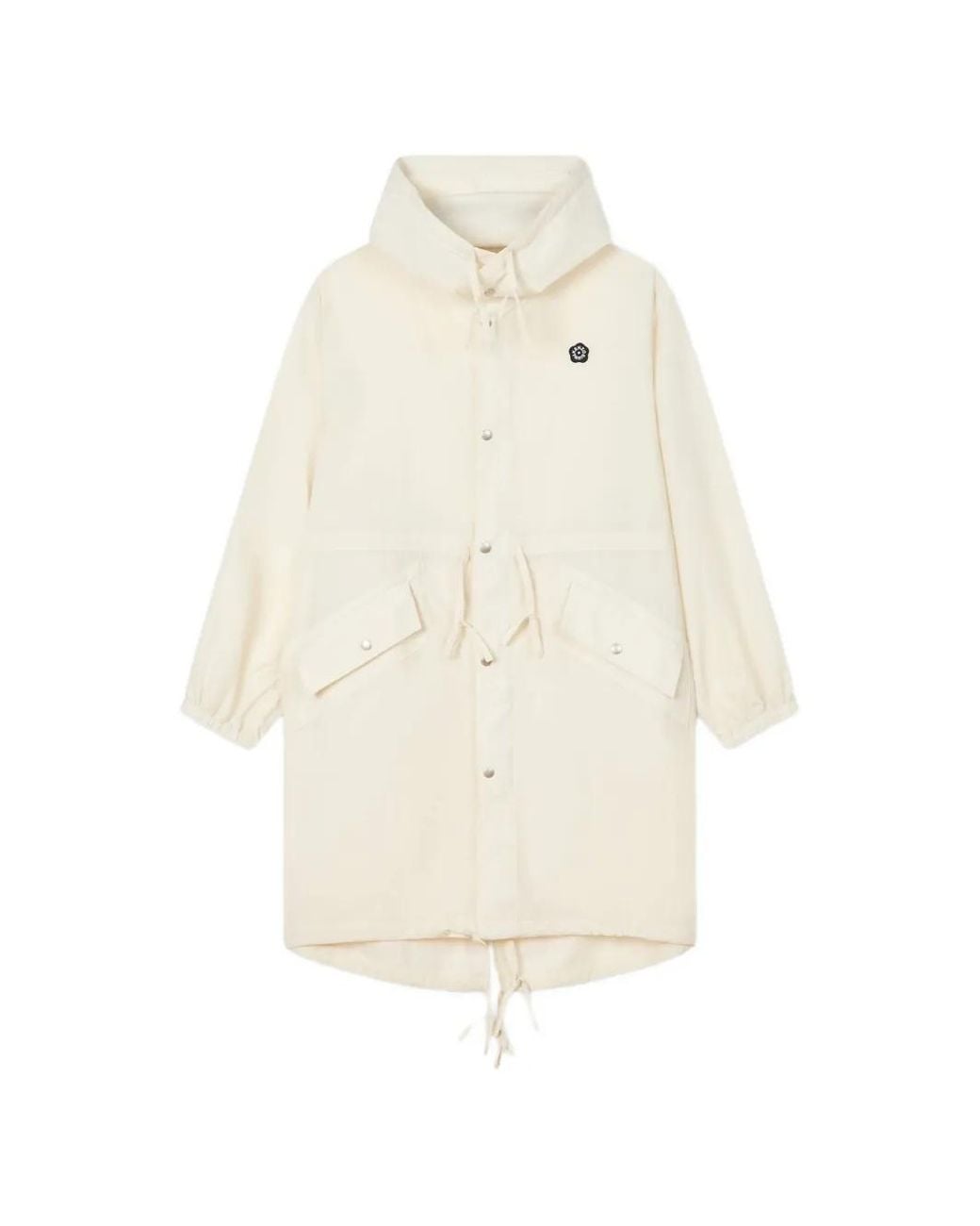 KENZO White Boke Flower 2.0 Hooded Parka