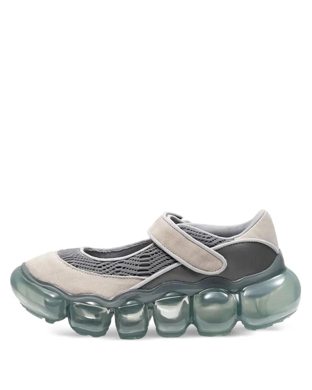 grounds Mary-Jane Bubble Sole Low-Top Sneakers in Gray | Lyst