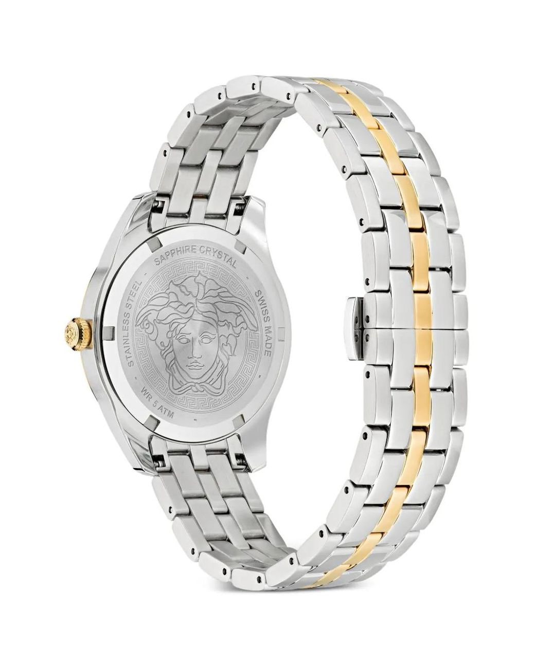 Versace Blue Greca Time Lady 35Mm Watch