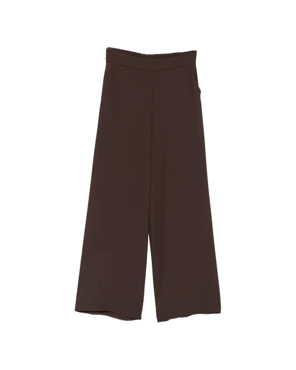 ViCOLO Brown Hose Mit Elastischem Bund